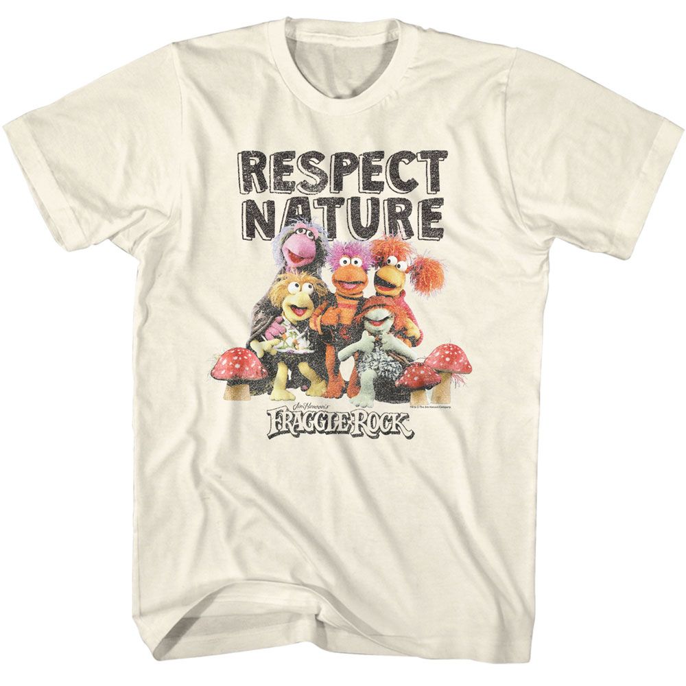 Fraggle Rock - Respect Nature Boyfriend Tee Hoodie, Sweatshirt | ZylaModa.com