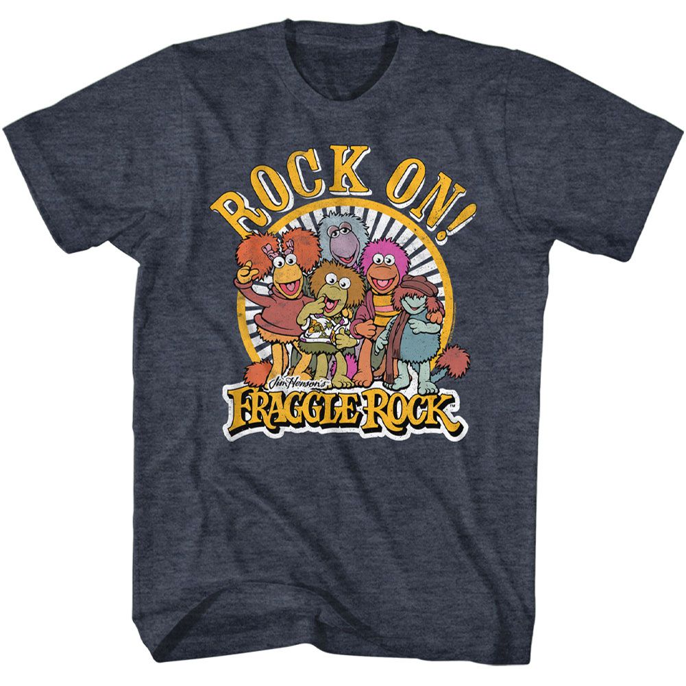 Fraggle Rock - Rock On Boyfriend Tee Hoodie, Sweatshirt | ZylaModa.com