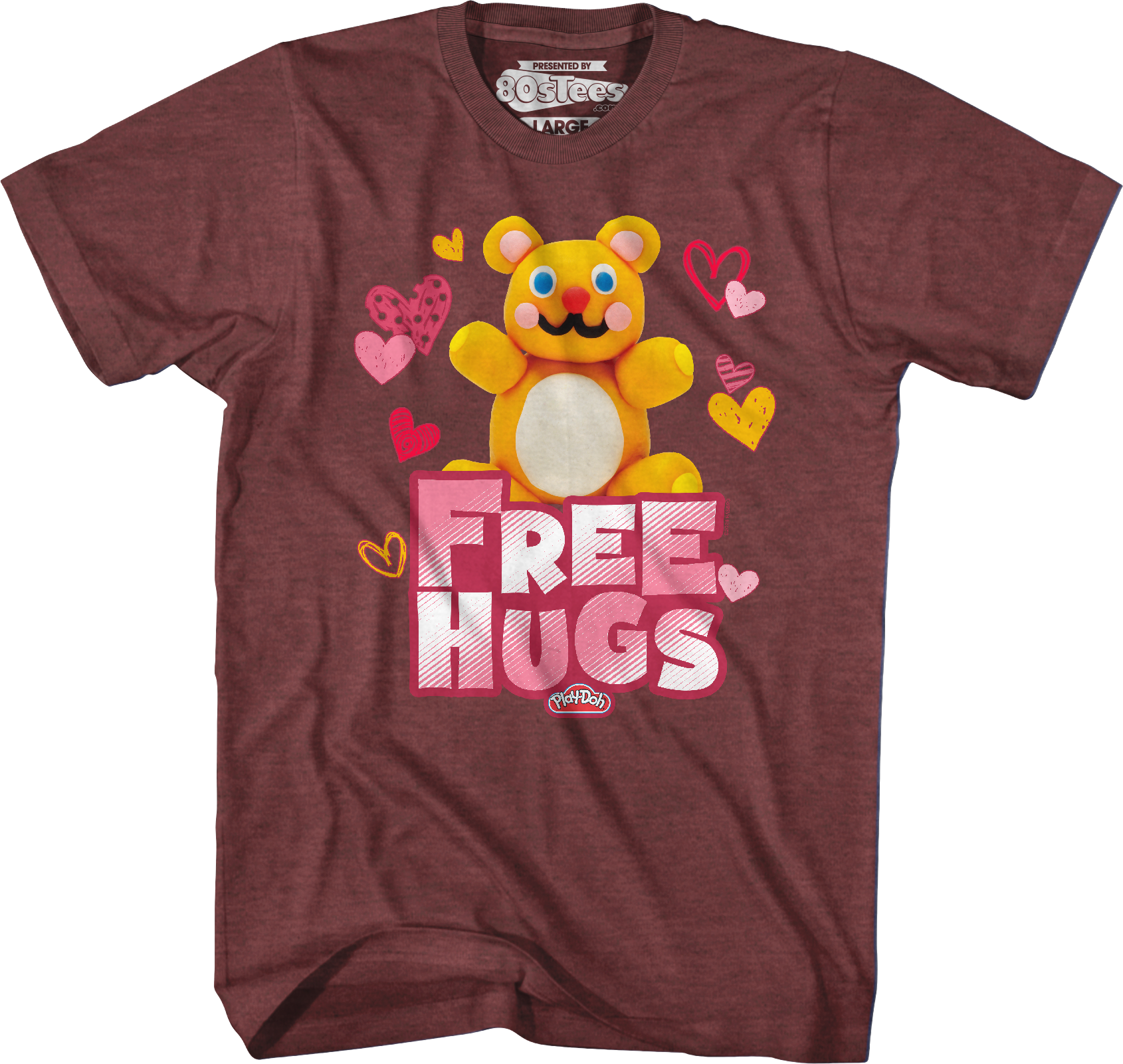 Free Hugs Play-Doh T-Shirt Hoodie, Sweatshirt | ZylaModa.com (Image 5)