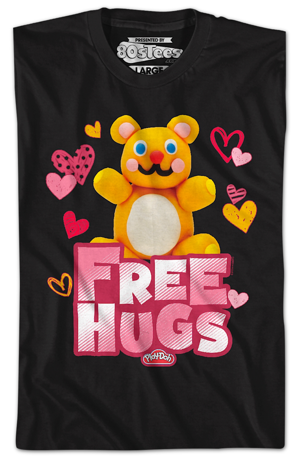 Free Hugs Play-Doh T-Shirt Hoodie, Sweatshirt | ZylaModa.com (Image 2)