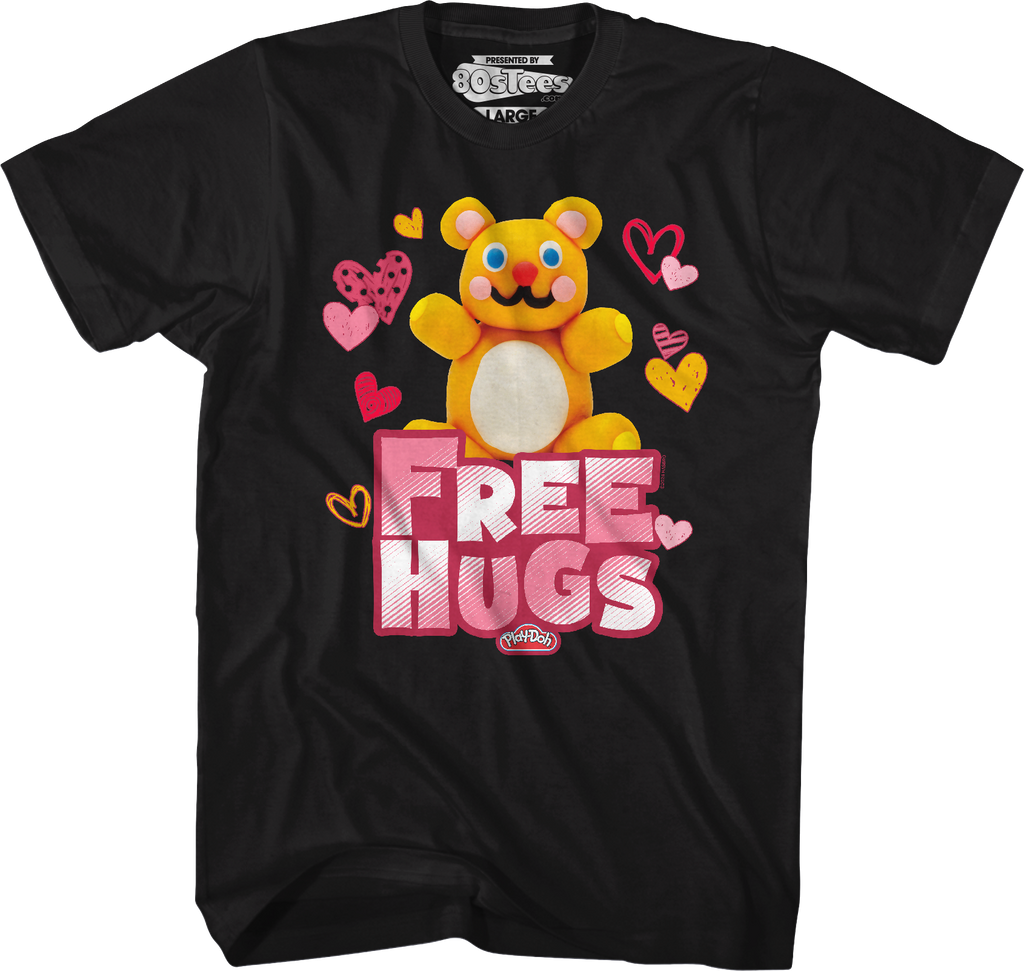 Free Hugs Play-Doh T-Shirt Hoodie, Sweatshirt | ZylaModa.com (Image 1)