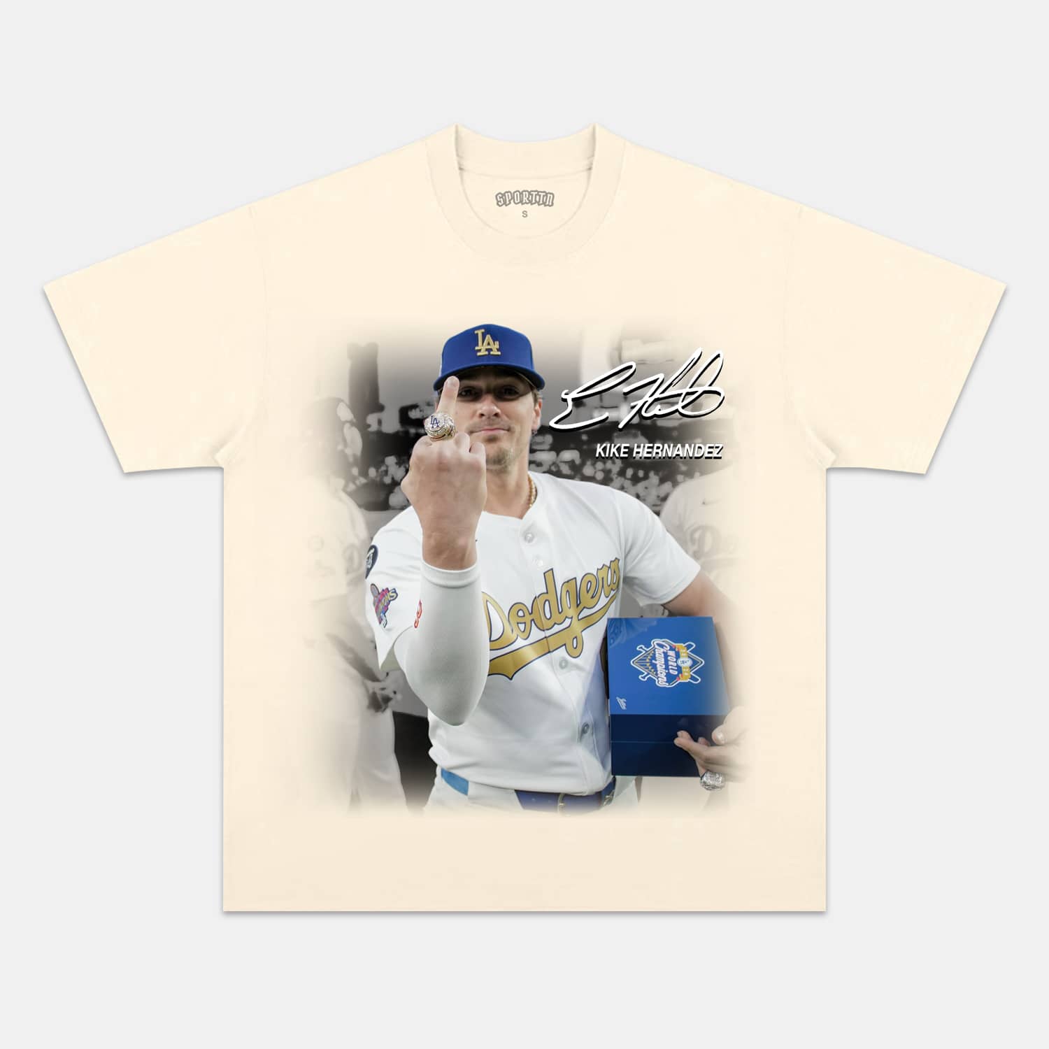 KIKE HERNANDEZ TEE Hoodie, Sweatshirt | ZylaModa.com (Image 3)
