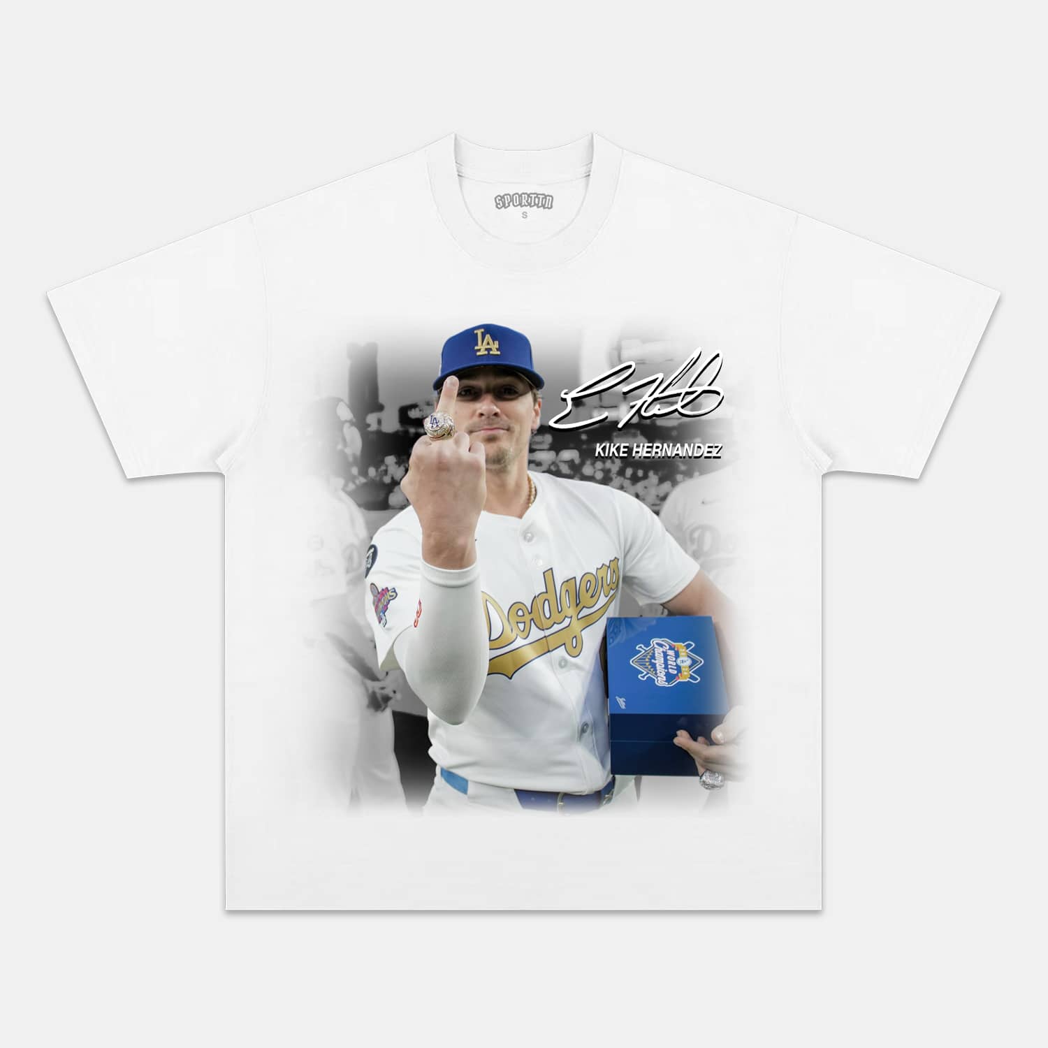 KIKE HERNANDEZ TEE Hoodie, Sweatshirt | ZylaModa.com (Image 4)
