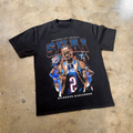 2025 SHAI G.A. 'THUNDER' FINALS HEAVY FADED BLACK T-SHIRT Hoodie, Sweatshirt | ZylaModa.com (Image 1)