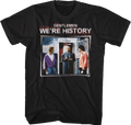 Gentlemen We're History Bill and Ted's Excellent Adventure T-Shirt Hoodie, Sweatshirt | ZylaModa.com (Image 1)