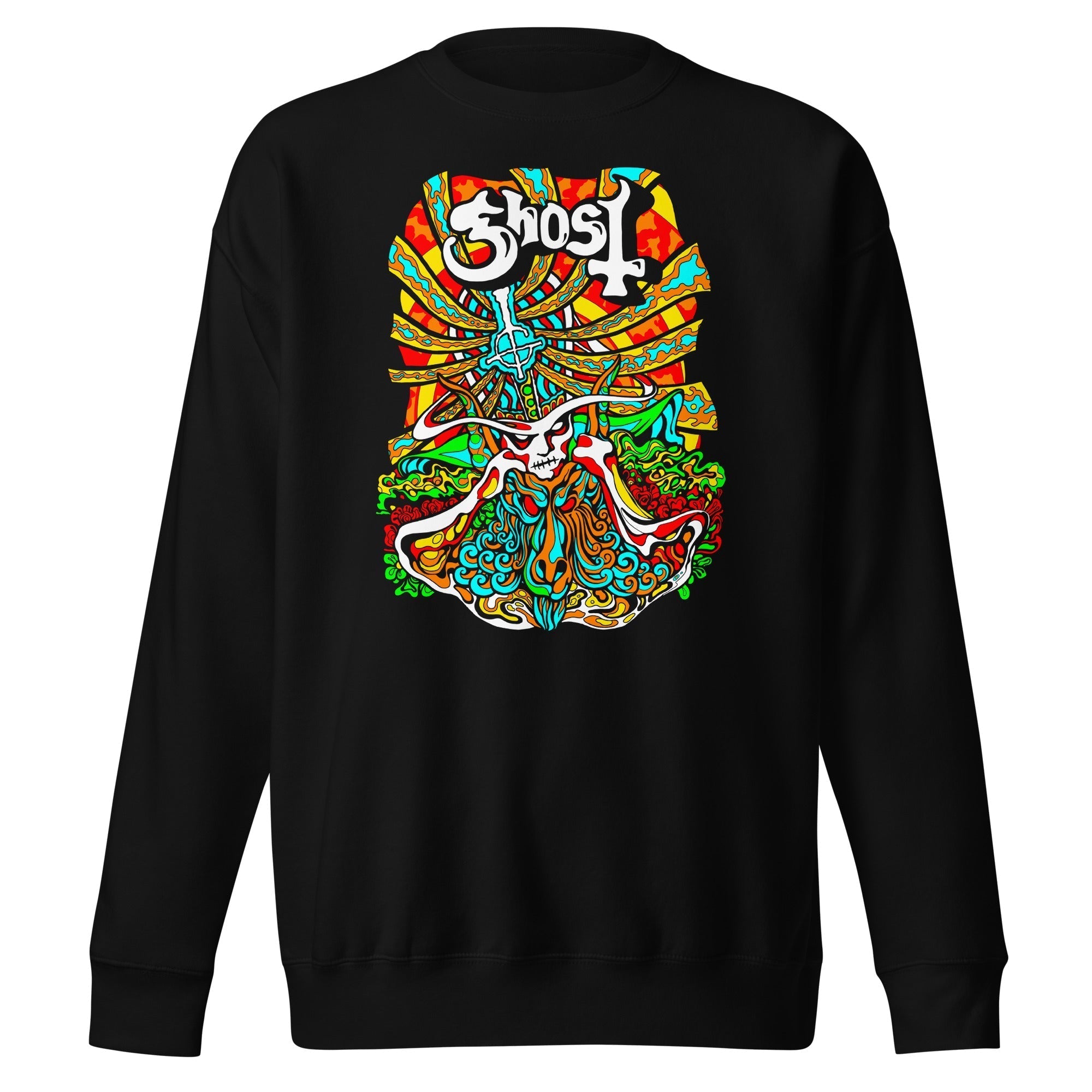 Ghost - Psychedelic Sweatshirt T-Shirts, Hoodie | ZylaModa.com