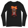 Ghost - Red Glow Long Sleeve T-Shirt Hoodie, Sweatshirt | ZylaModa.com