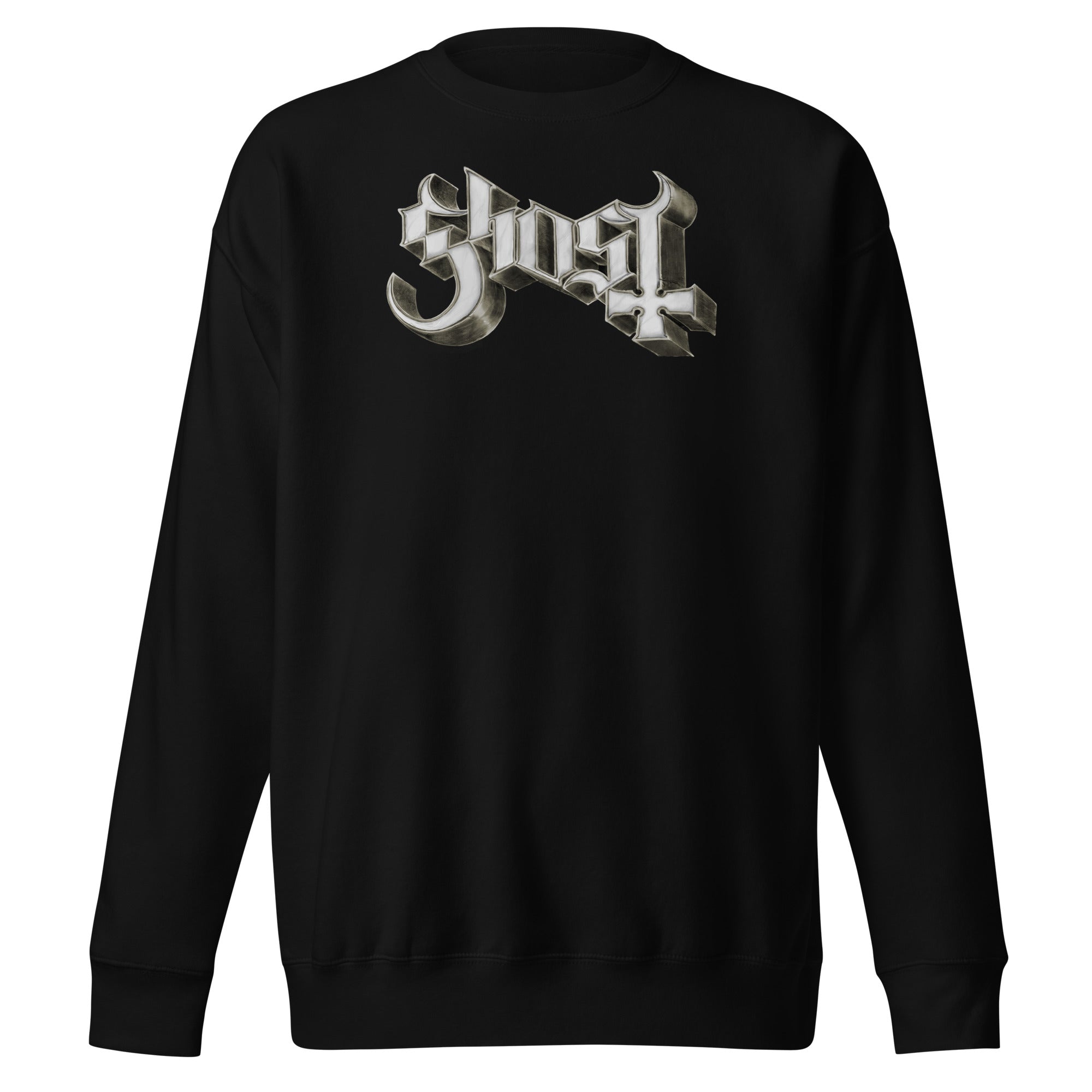 Ghost - Sliver Logo Sweatshirt T-Shirts, Hoodie | ZylaModa.com