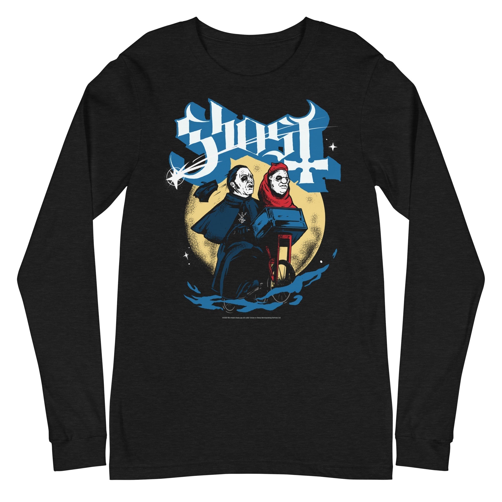 Ghost - Two Headed Monster Long Sleeve T-Shirt Hoodie, Sweatshirt | ZylaModa.com