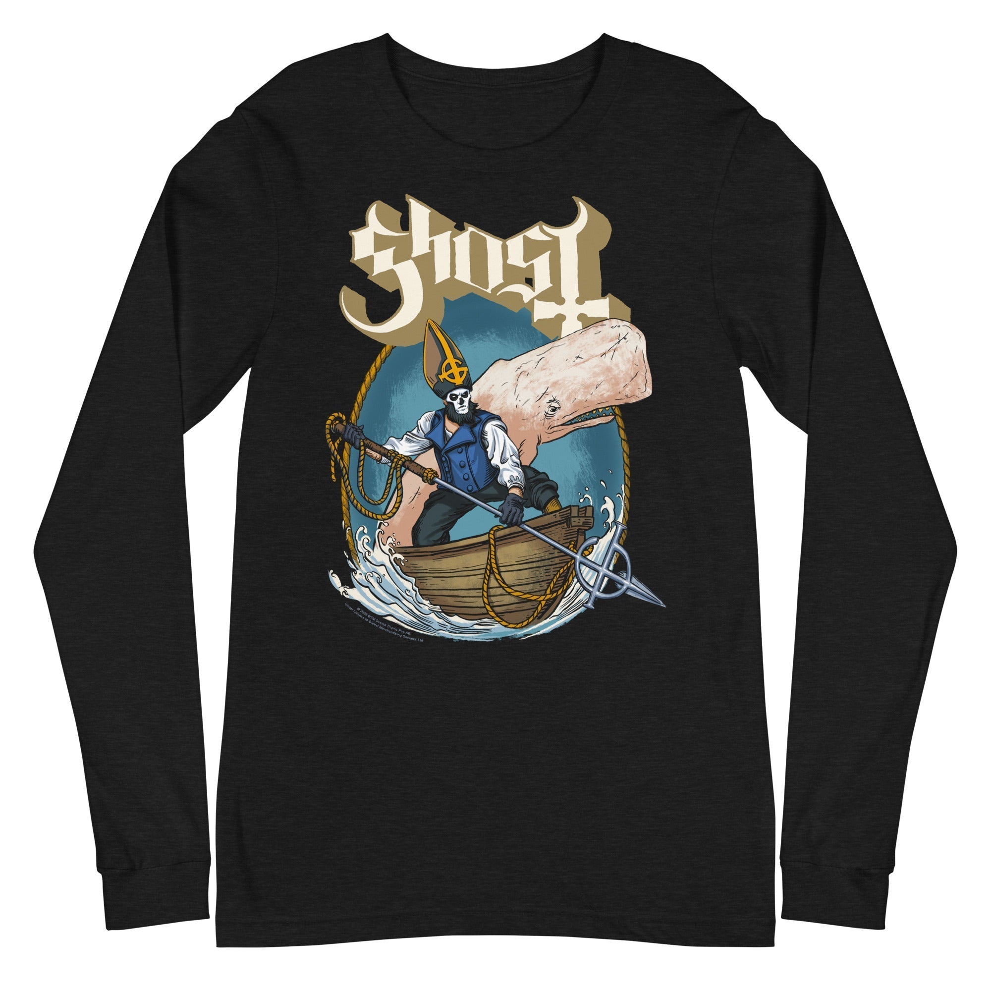 Ghost - Seven Seas Long Sleeve T-Shirt Hoodie, Sweatshirt | ZylaModa.com
