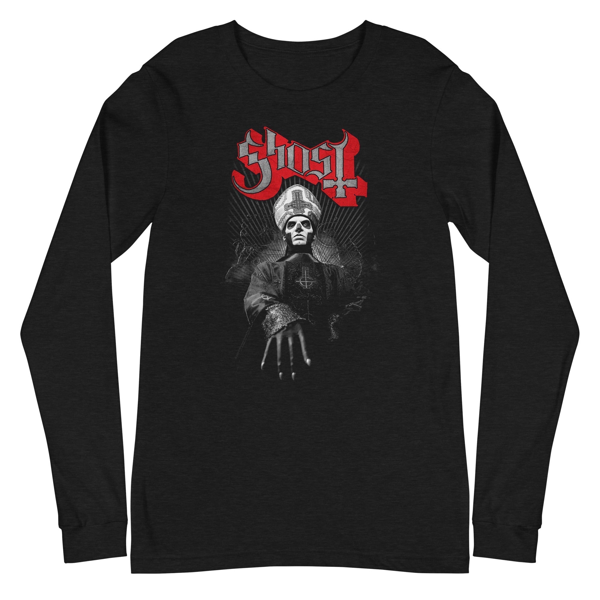 Ghost - Silveresque Long Sleeve T-Shirt Hoodie, Sweatshirt | ZylaModa.com