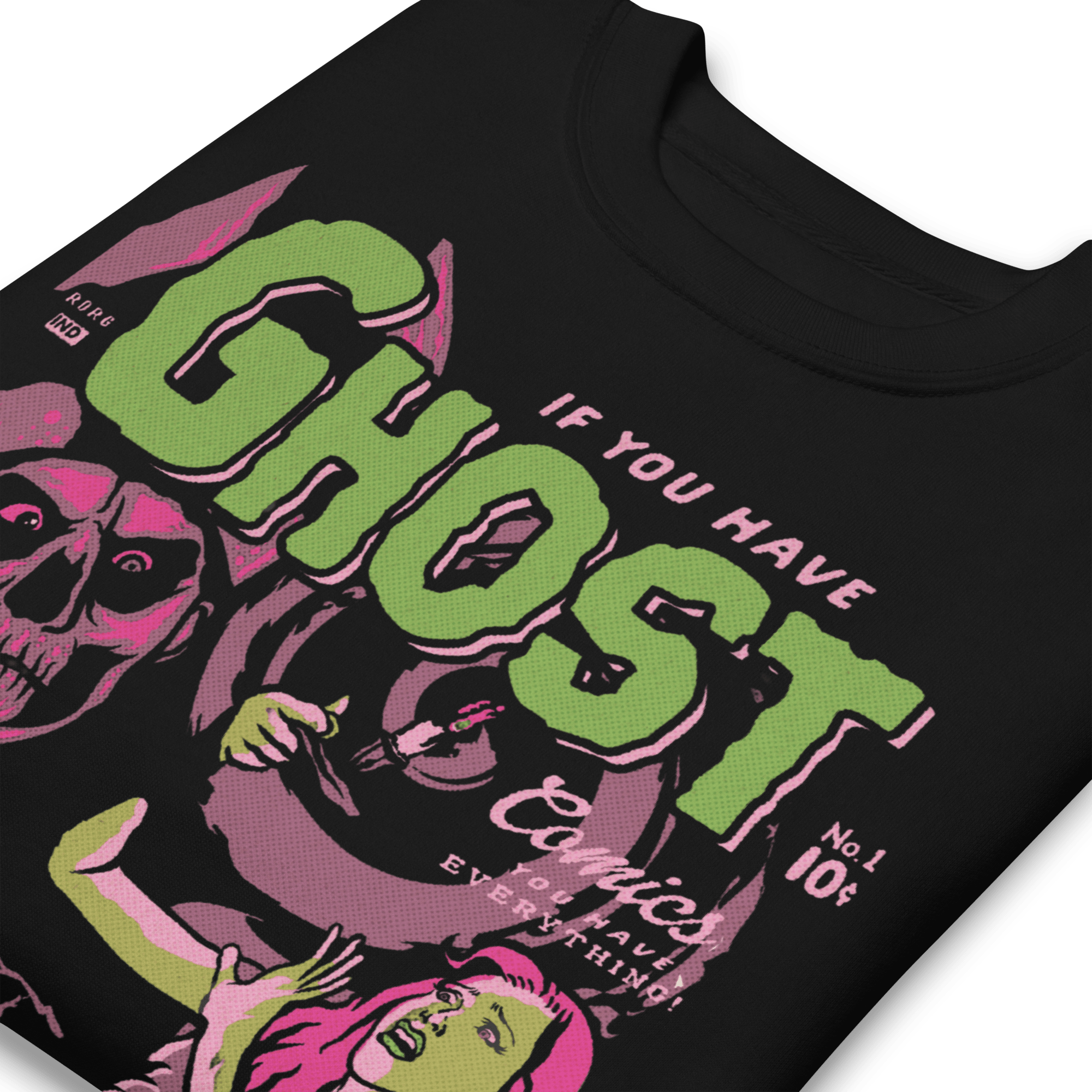 Ghost Comics Vintage Sweatshirt T-Shirts, Hoodie | ZylaModa.com (Image 4)