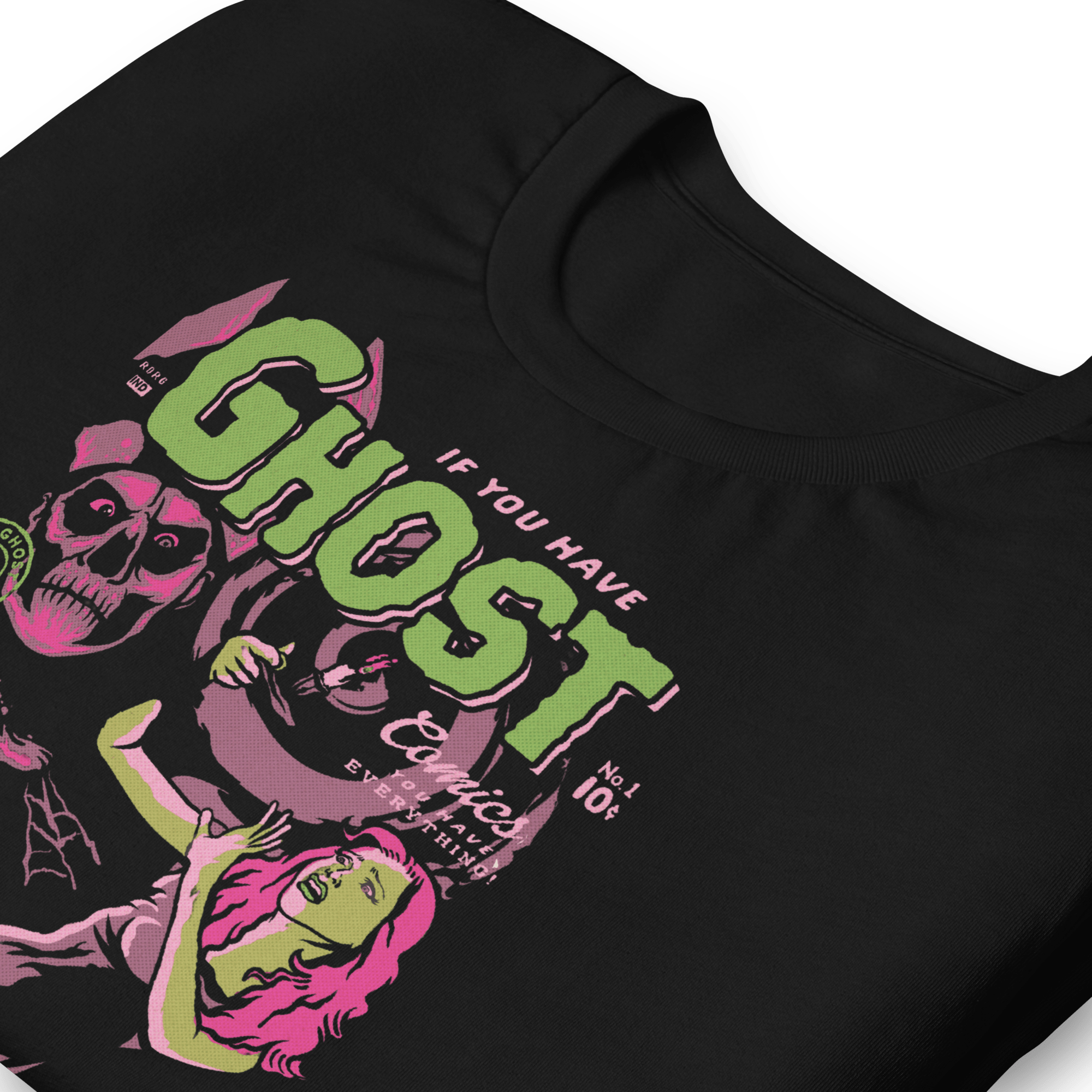 Ghost Comics Vintage T-Shirt Hoodie, Sweatshirt | ZylaModa.com (Image 4)