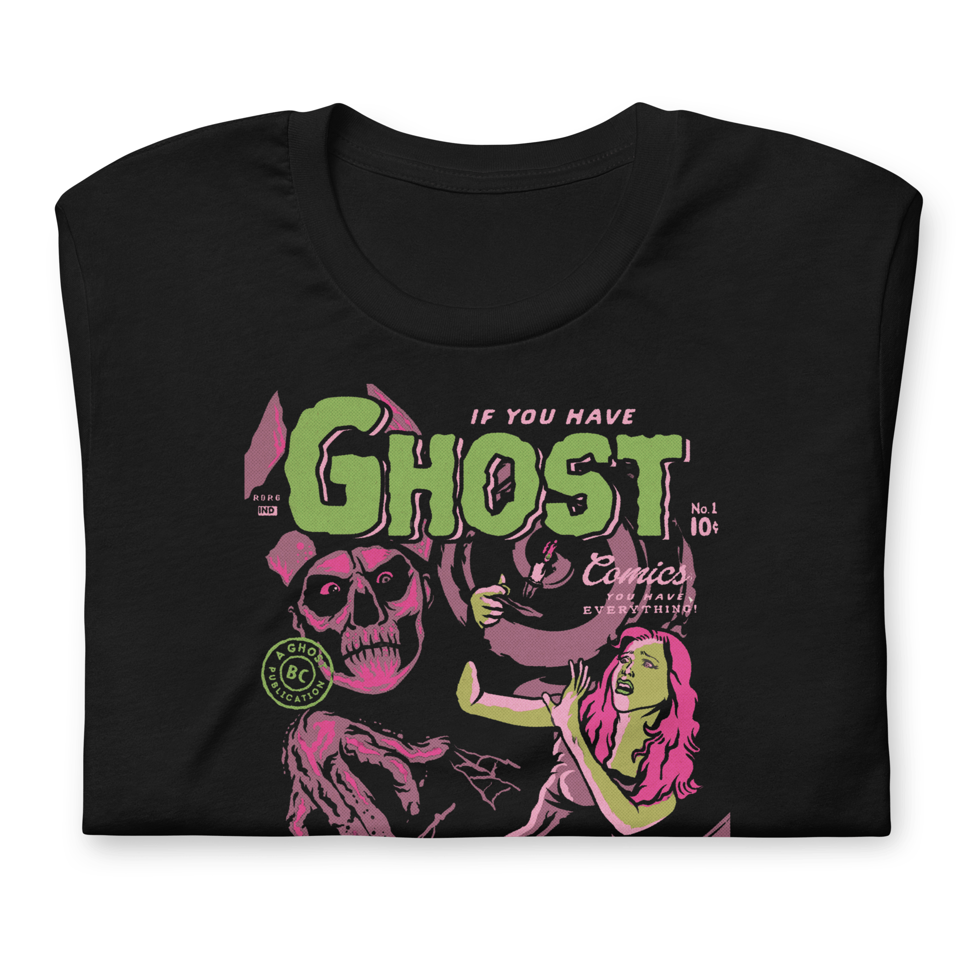 Ghost Comics Vintage T-Shirt Hoodie, Sweatshirt | ZylaModa.com (Image 2)