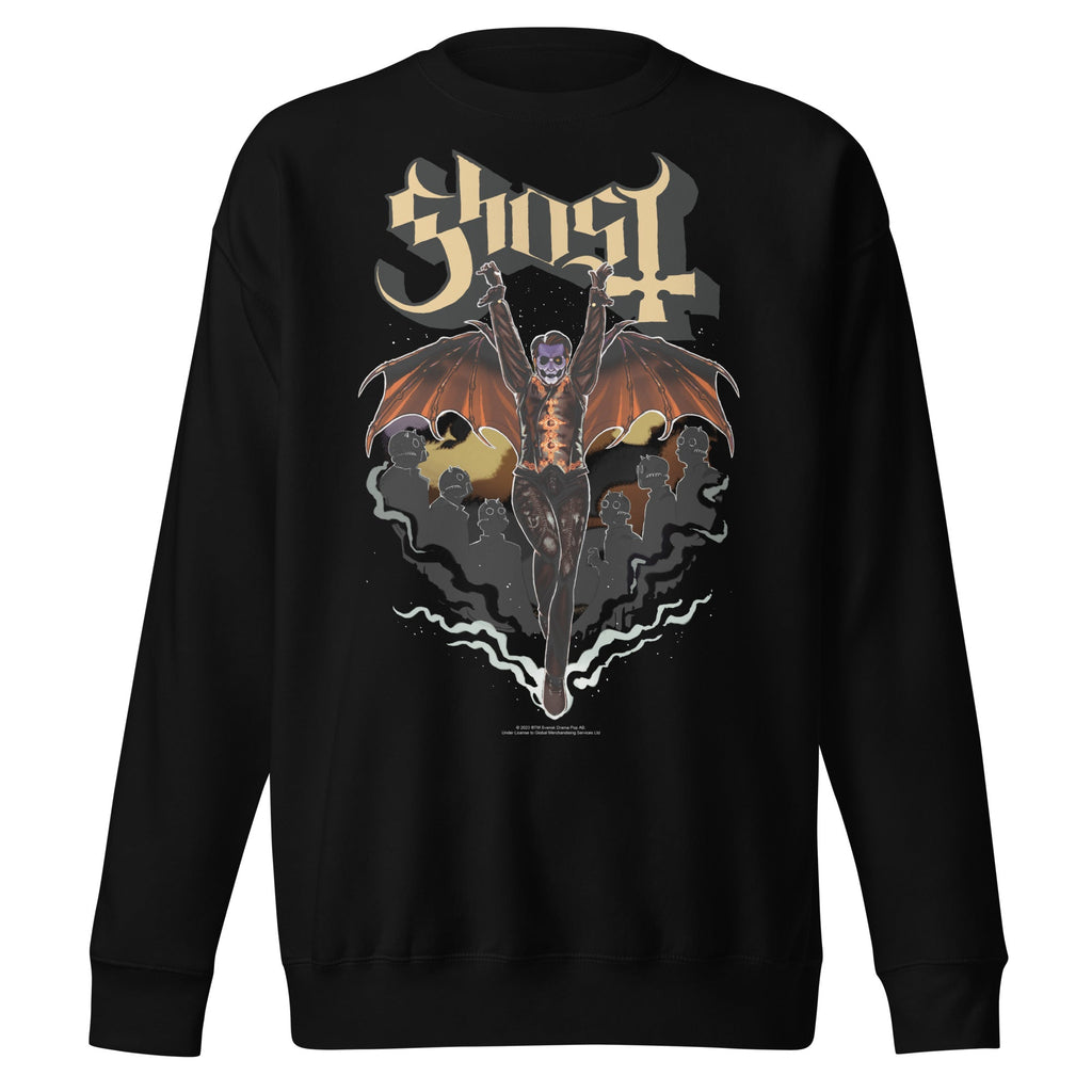 Ghost Fly Over Jumbo Print Sweatshirt T-Shirts, Hoodie | ZylaModa.com (Image 1)