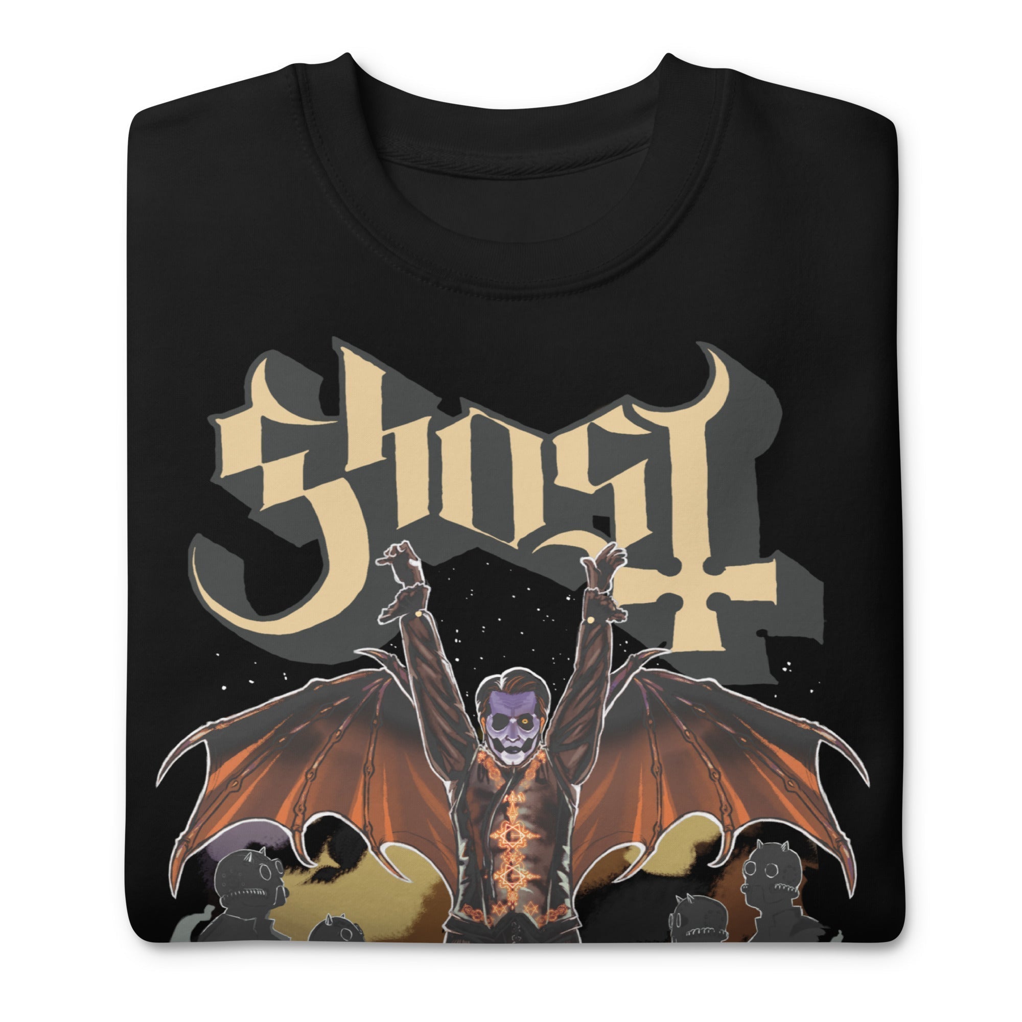 Ghost Fly Over Jumbo Print Sweatshirt T-Shirts, Hoodie | ZylaModa.com (Image 2)