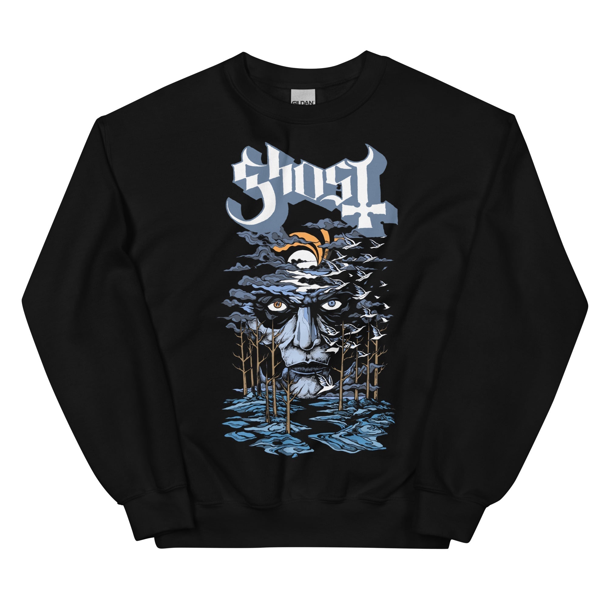 Ghost Into the Night Sweatshirt T-Shirts, Hoodie | ZylaModa.com (Image 1)