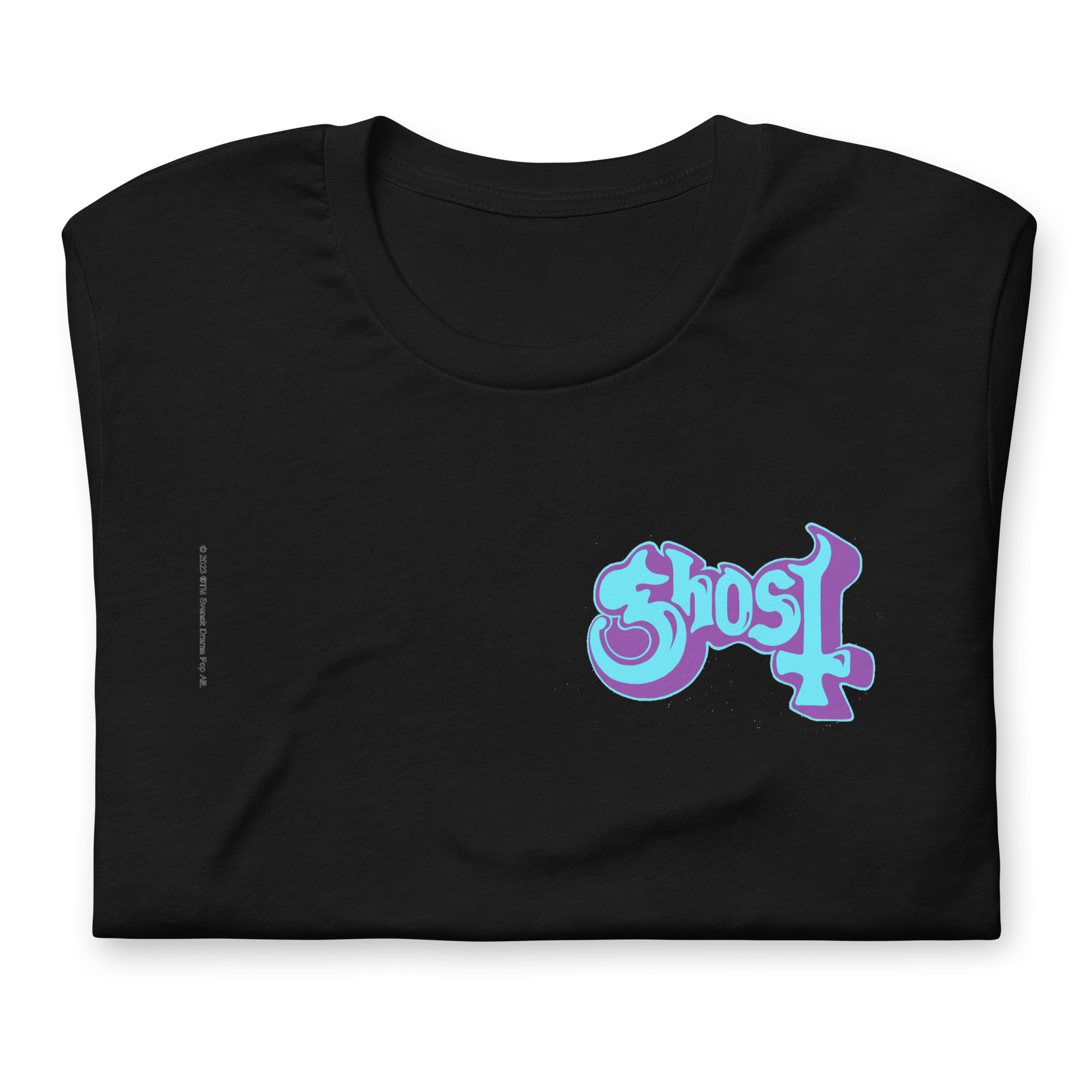 Ghost - Left Chest Logo T-Shirt Hoodie, Sweatshirt | ZylaModa.com (Image 4)