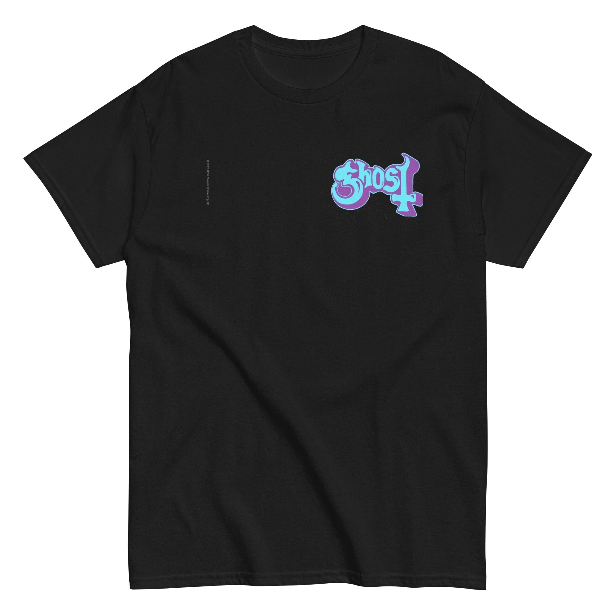Ghost - Left Chest Logo T-Shirt Hoodie, Sweatshirt | ZylaModa.com (Image 1)