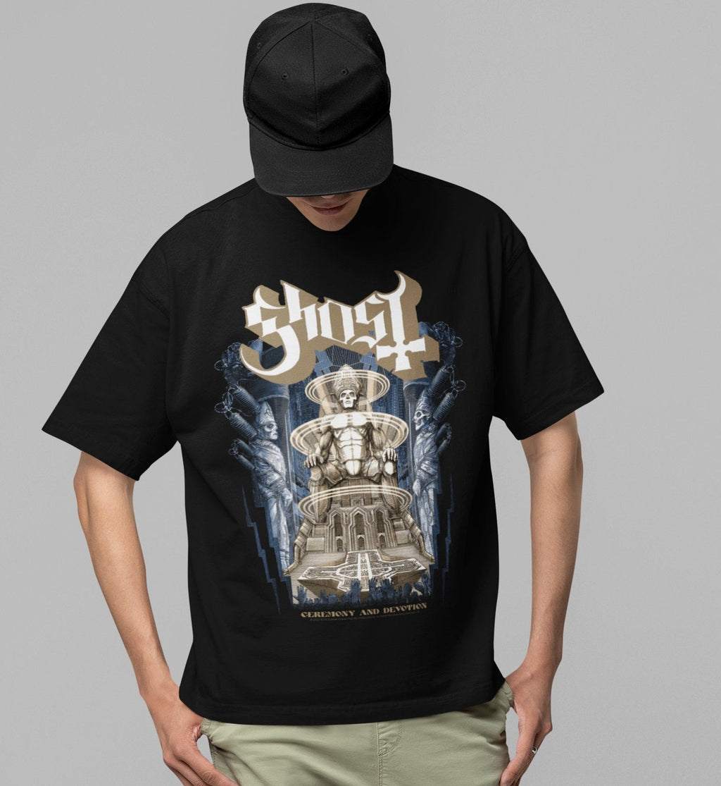 Ghost - Monument Jumbo Print T-Shirt Hoodie, Sweatshirt | ZylaModa.com (Image 2)