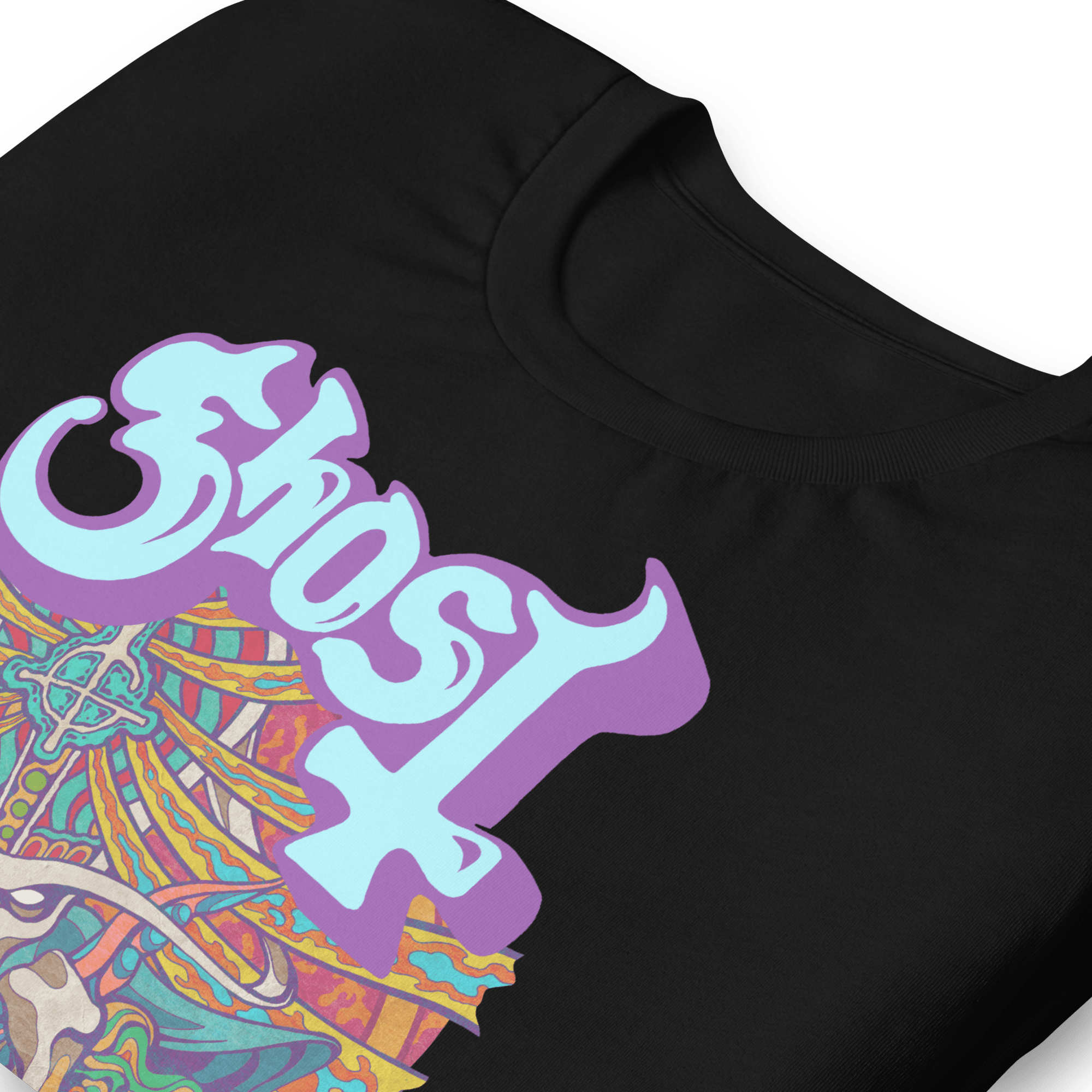 Ghost - Neon Blur T-Shirt Hoodie, Sweatshirt | ZylaModa.com (Image 2)