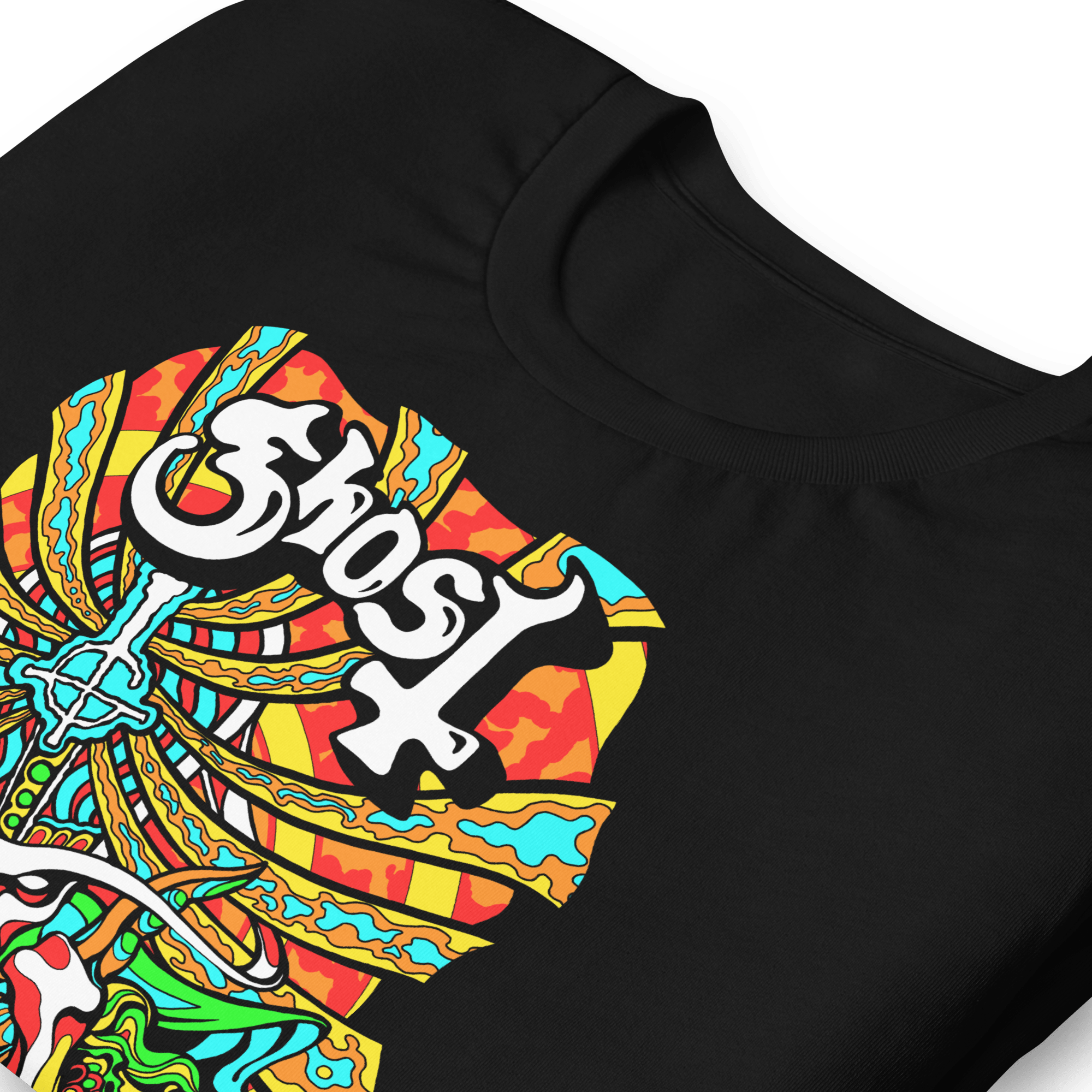Ghost - Psychedelic T-Shirt Hoodie, Sweatshirt | ZylaModa.com (Image 3)