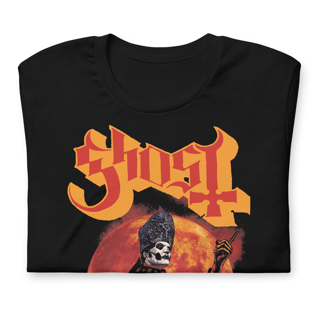 Ghost - Red Moon T-Shirt Hoodie, Sweatshirt | ZylaModa.com (Image 3)