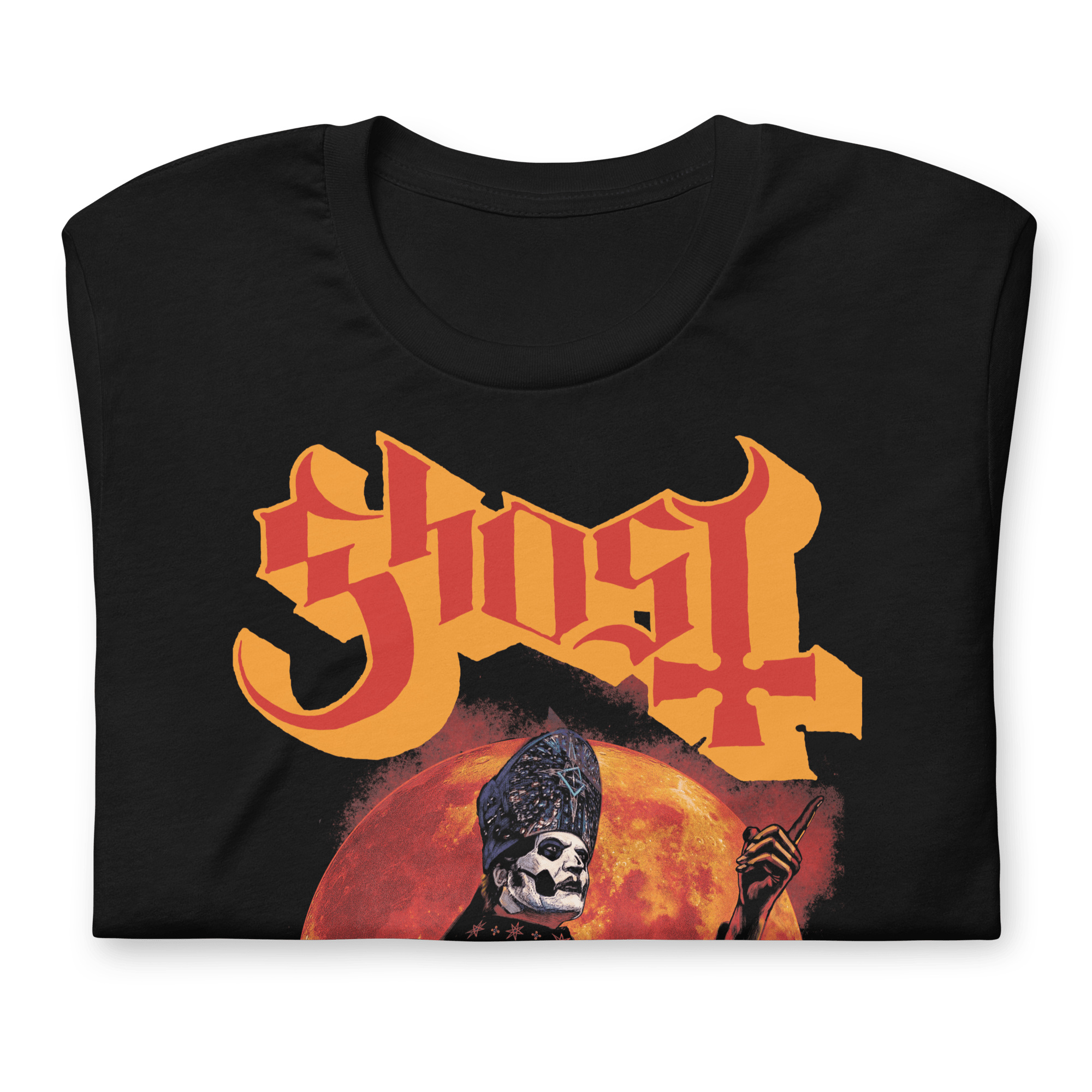 Ghost - Red Moon T-Shirt Hoodie, Sweatshirt | ZylaModa.com (Image 3)