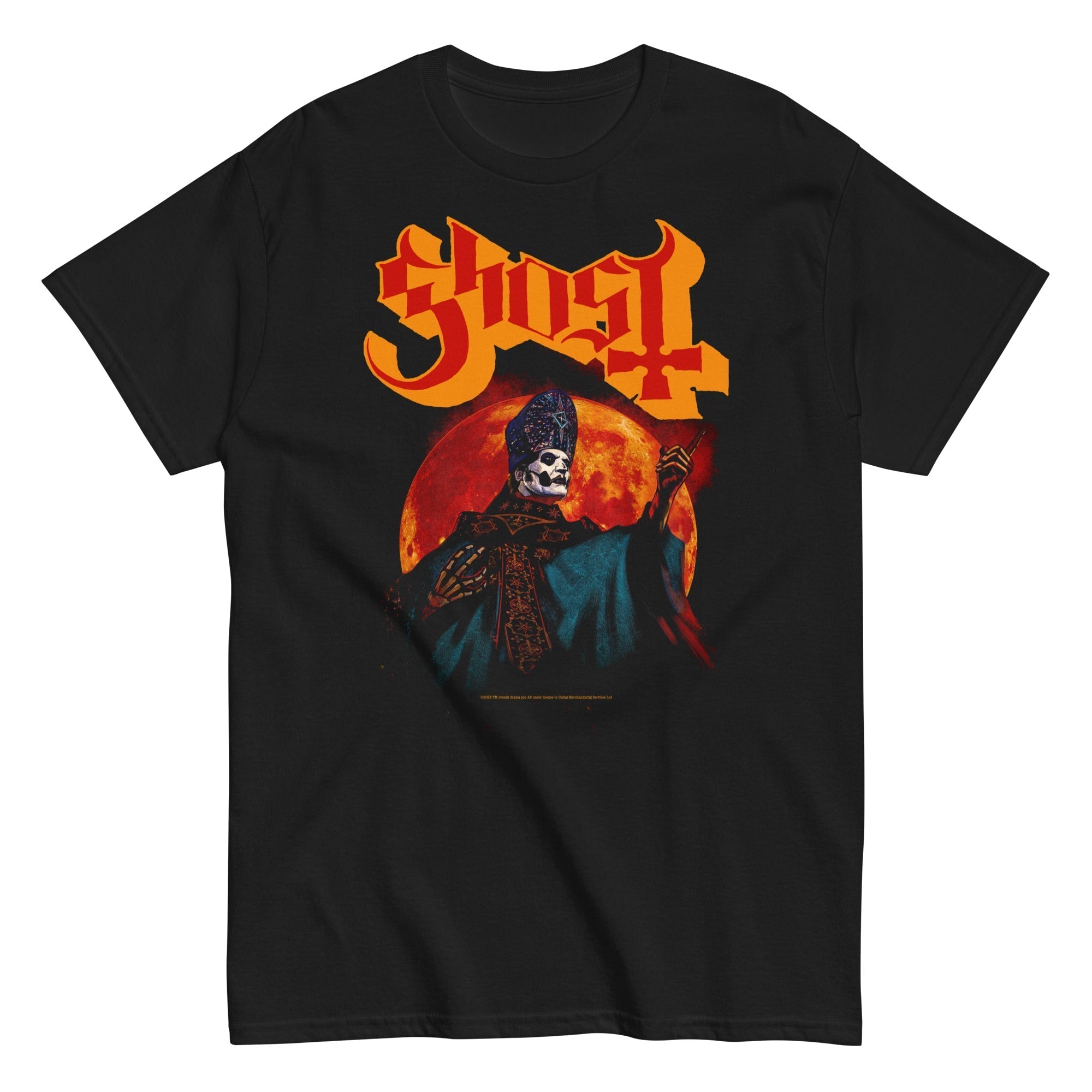 Ghost - Red Moon T-Shirt Hoodie, Sweatshirt | ZylaModa.com (Image 1)