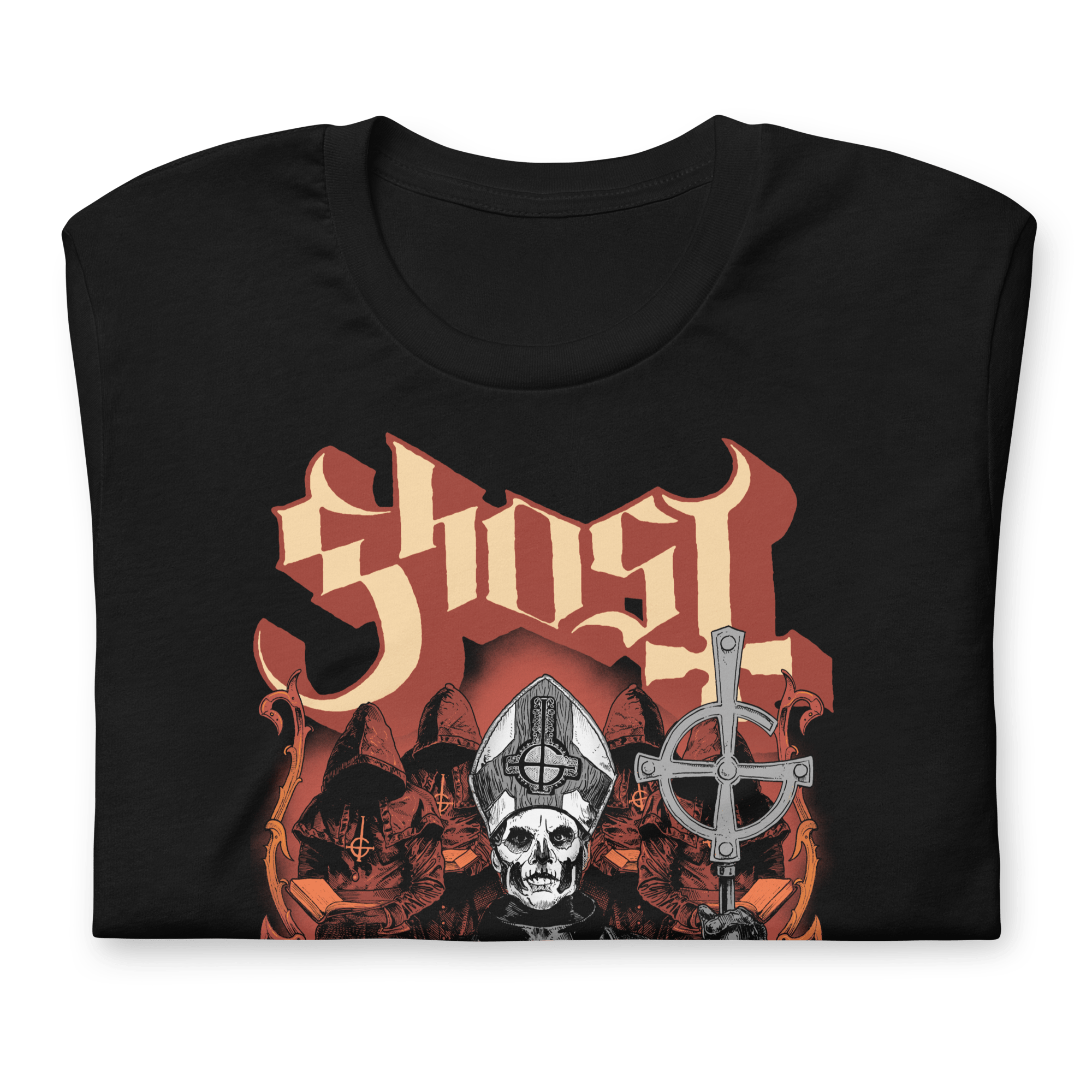 Ghost - Skull and Robes T-Shirt Hoodie, Sweatshirt | ZylaModa.com (Image 3)