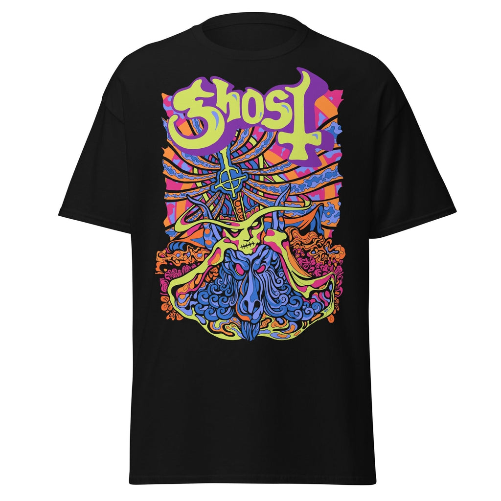 Ghost - Stained Glass Jumbo Print T-Shirt Hoodie, Sweatshirt | ZylaModa.com (Image 1)