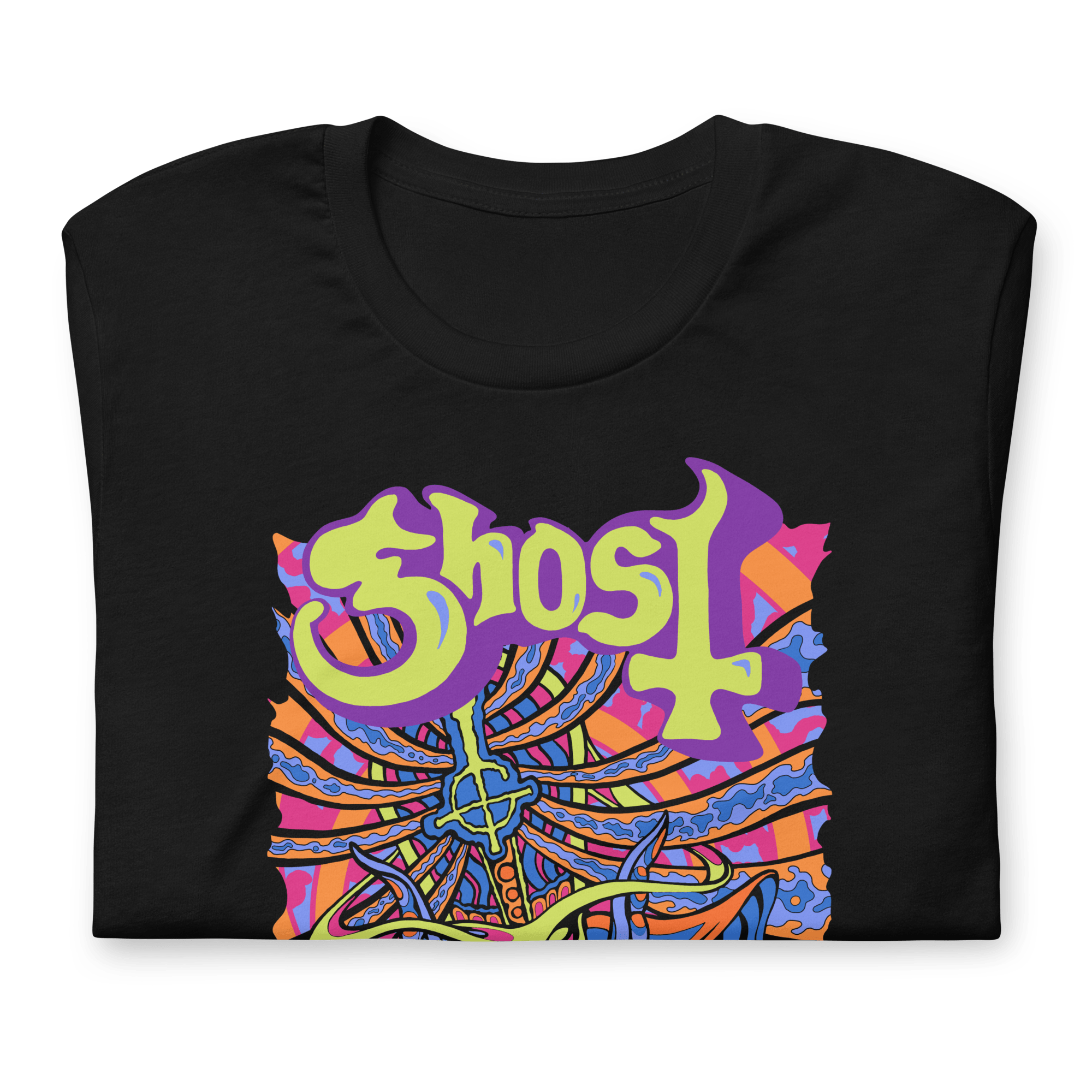 Ghost - Stained Glass T-Shirt Hoodie, Sweatshirt | ZylaModa.com (Image 4)