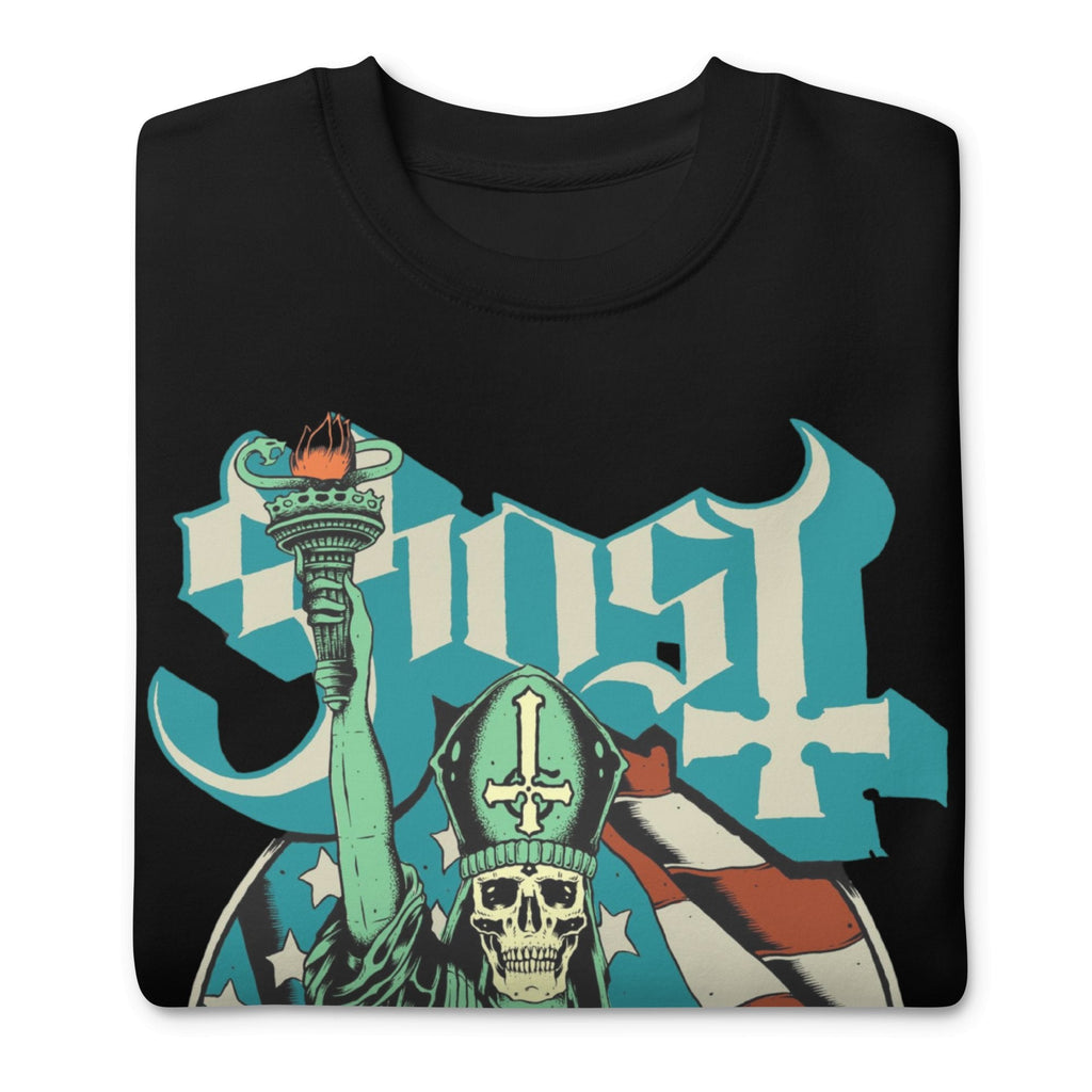 Ghost - Statue of Liberty Jumbo Print Sweatshirt T-Shirts, Hoodie | ZylaModa.com (Image 2)