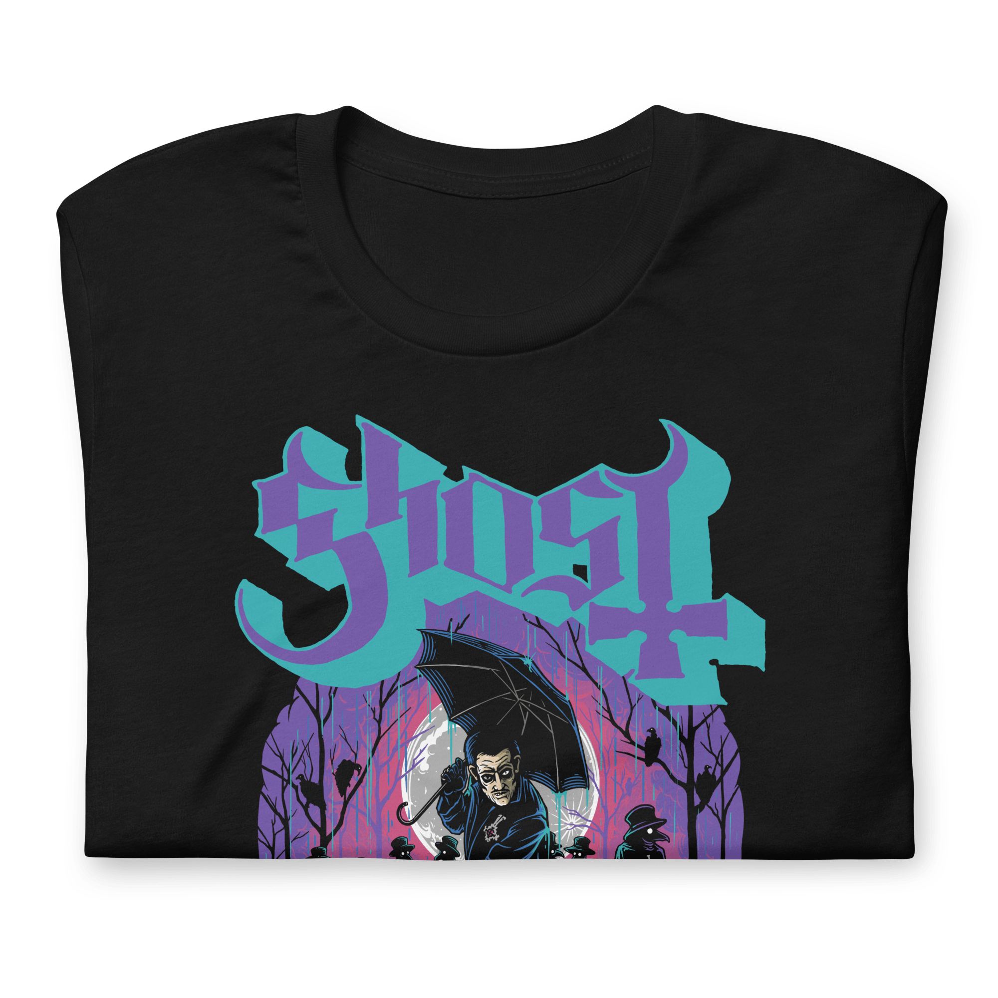 Ghost - Umbrella T-Shirt Hoodie, Sweatshirt | ZylaModa.com (Image 4)