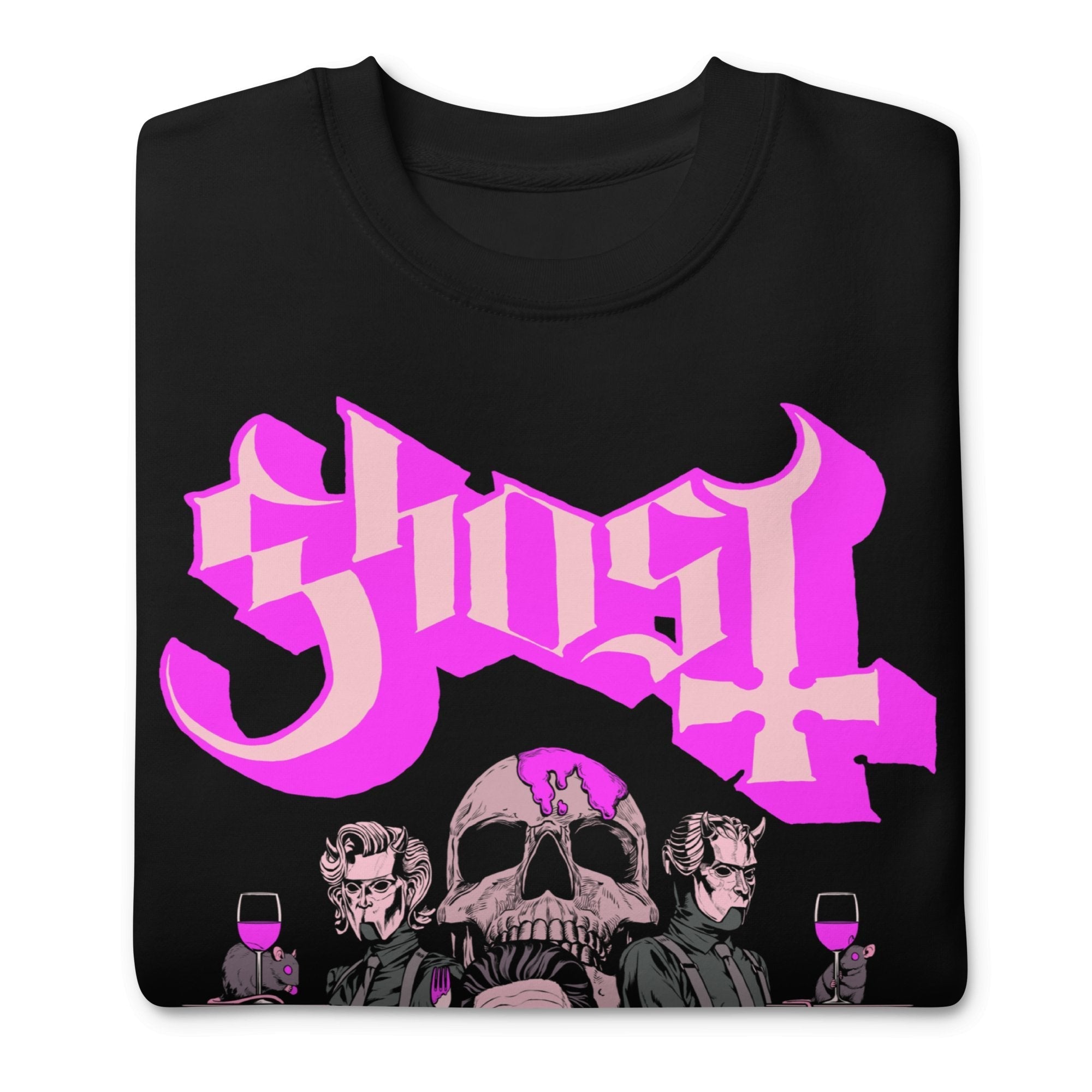 Ghost What's for Dinner Jumbo Print Sweatshirt T-Shirts, Hoodie | ZylaModa.com (Image 3)
