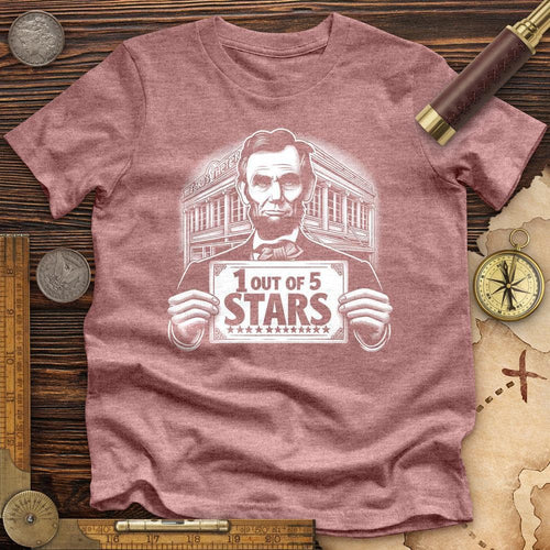1 Out Of 5 Stars Premium Quality Tee Hoodie, Sweatshirt | ZylaModa.com (Image 1)