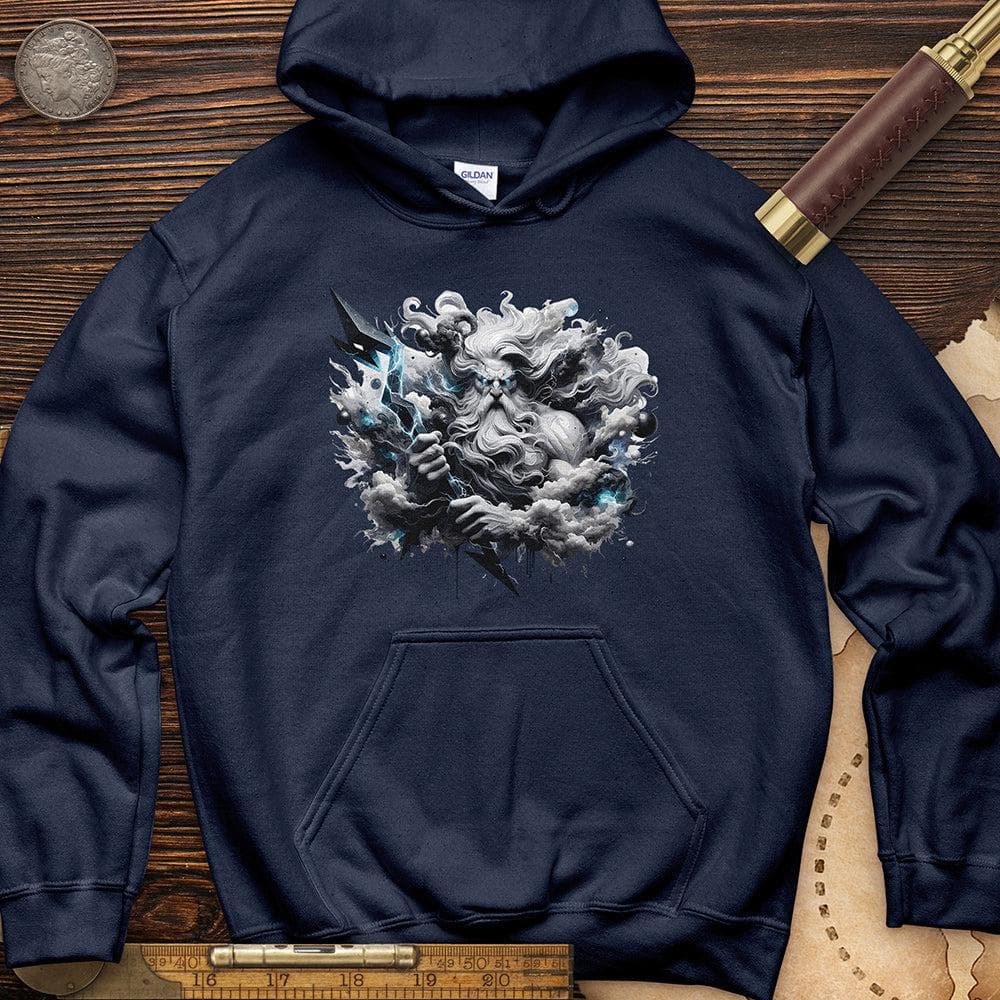 A Powerful Zeus Holding a Lightning Bolt Hoodie T-Shirts, Sweatshirt | ZylaModa.com (Image 5)