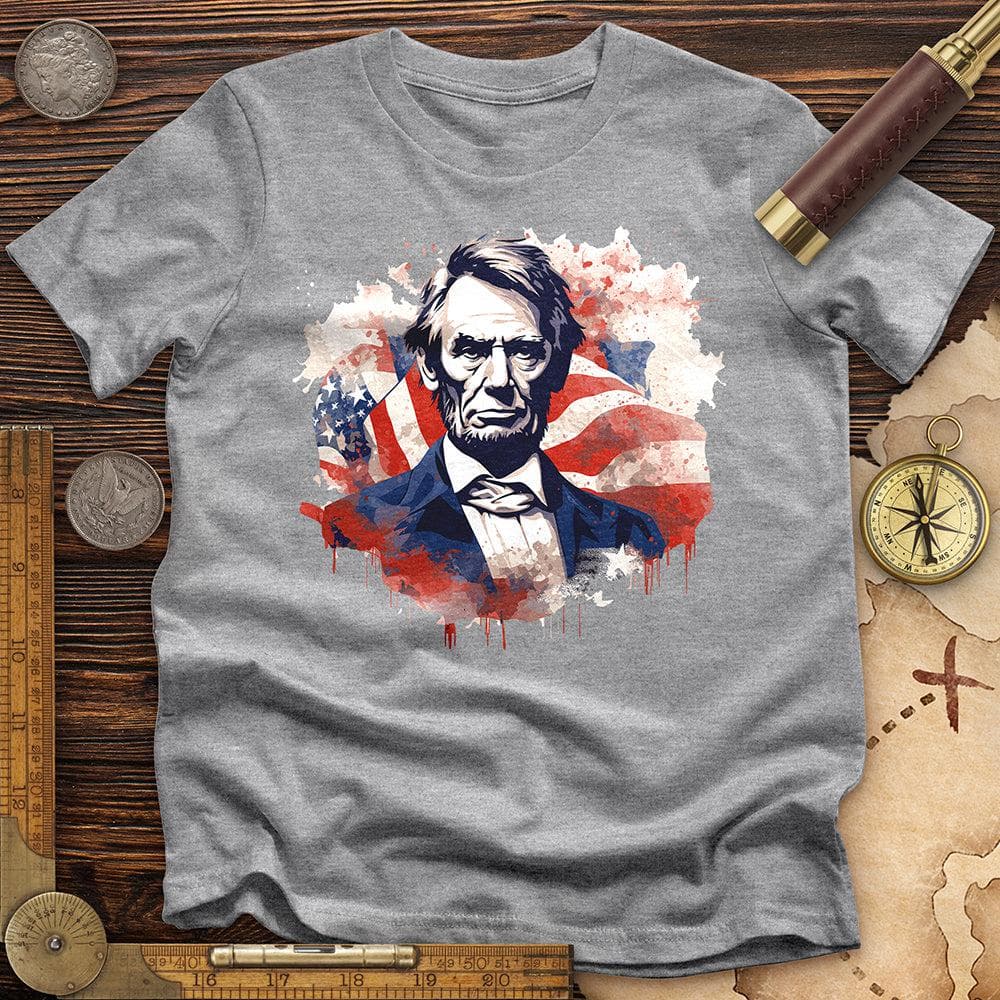 Abraham Lincoln Premium Quality Tee Hoodie, Sweatshirt | ZylaModa.com (Image 1)