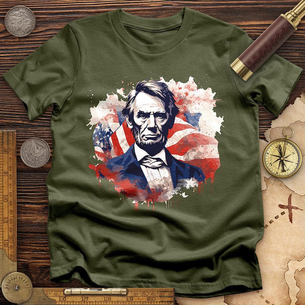 Abraham Lincoln T-Shirt Hoodie, Sweatshirt | ZylaModa.com (Image 1)