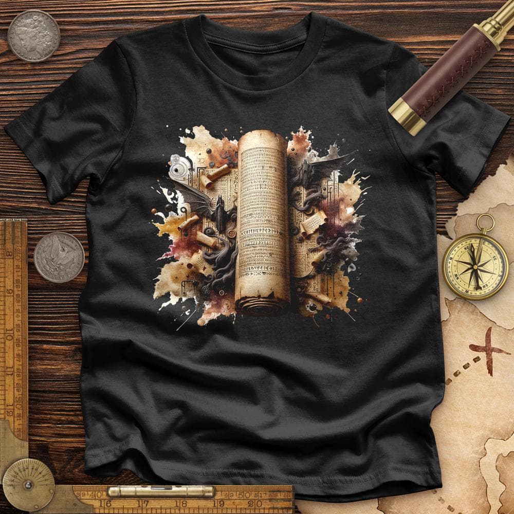 Aged Parchment Scroll Premium QualityTee T-Shirts, Hoodie, Sweatshirt | ZylaModa.com (Image 2)