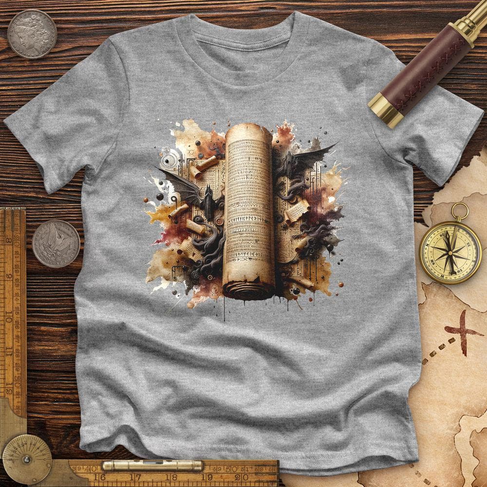 Aged Parchment Scroll Premium QualityTee T-Shirts, Hoodie, Sweatshirt | ZylaModa.com (Image 3)