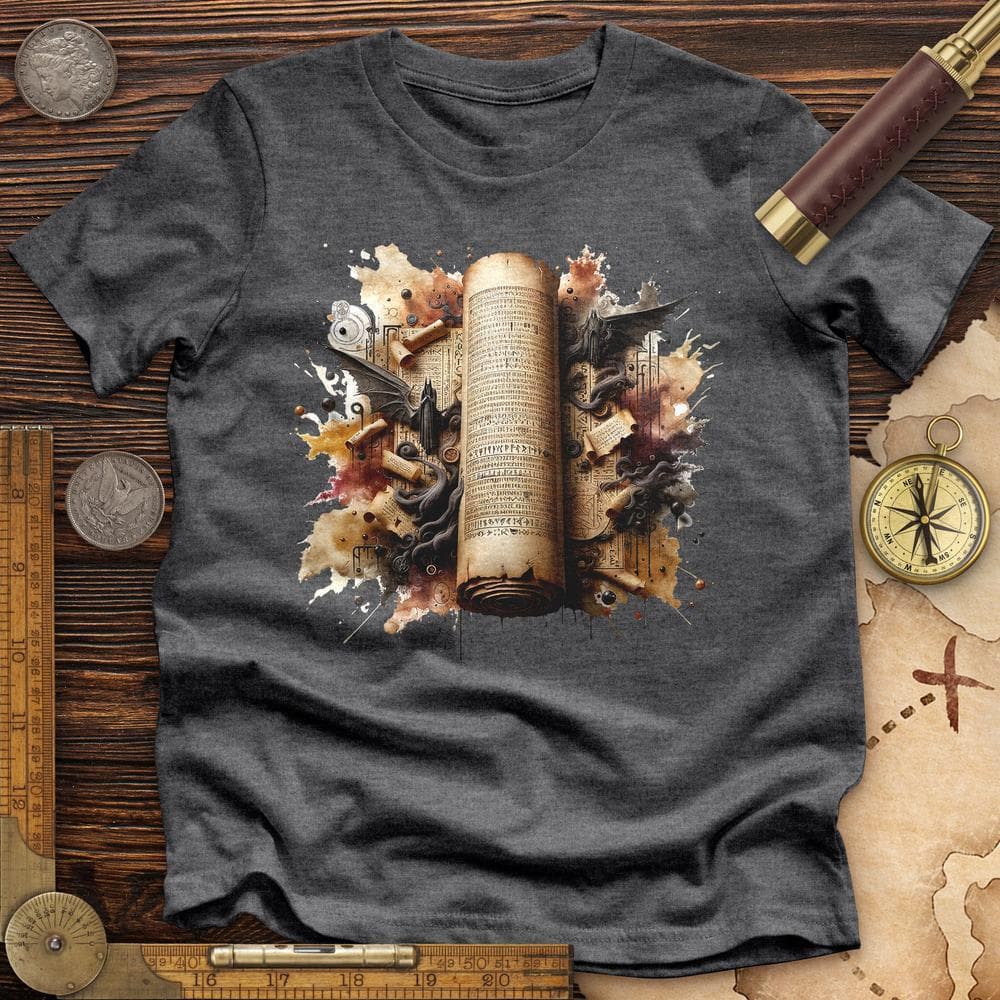 Aged Parchment Scroll Premium QualityTee T-Shirts, Hoodie, Sweatshirt | ZylaModa.com (Image 4)