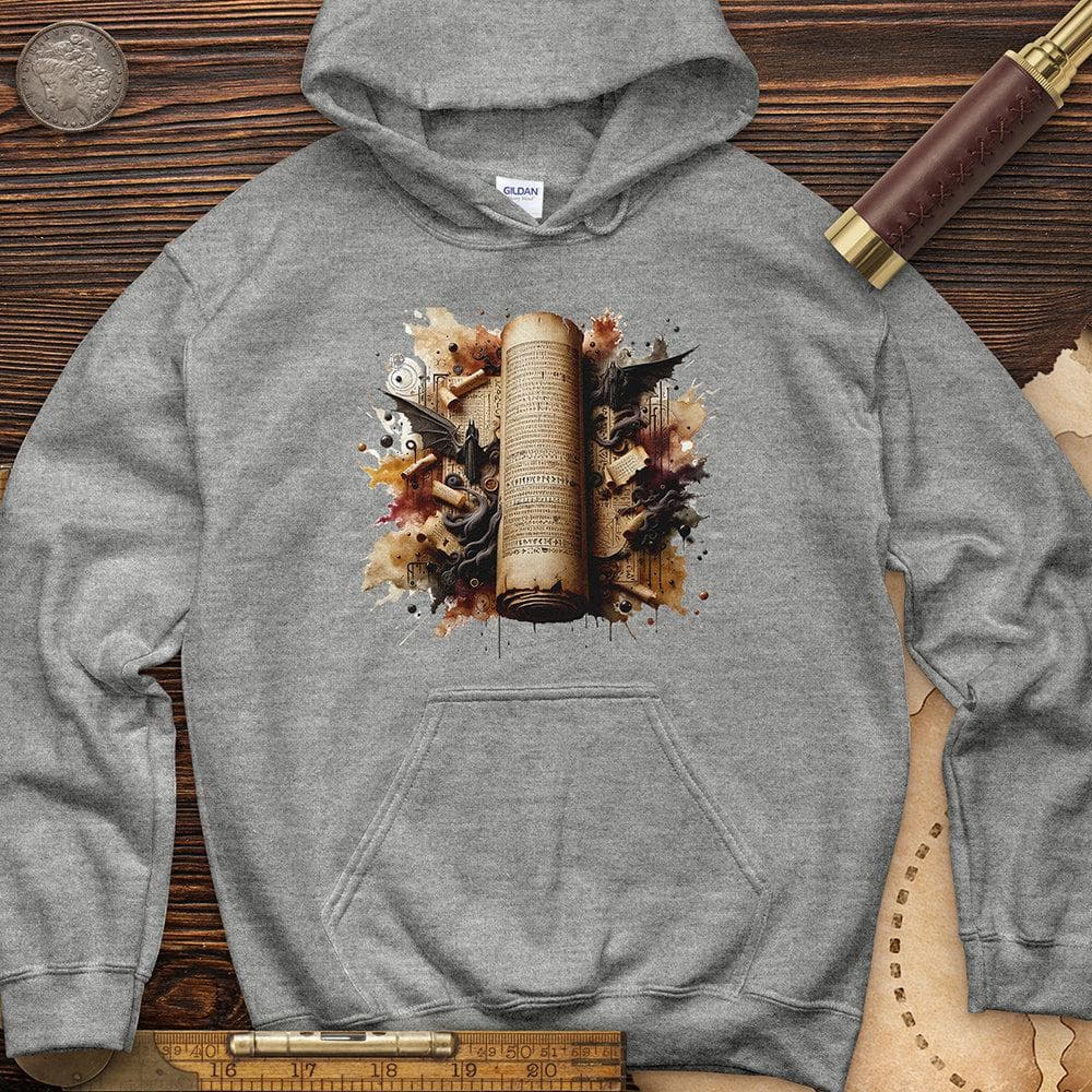 Aged Parchment Scroll Hoodie T-Shirts, Sweatshirt | ZylaModa.com (Image 4)