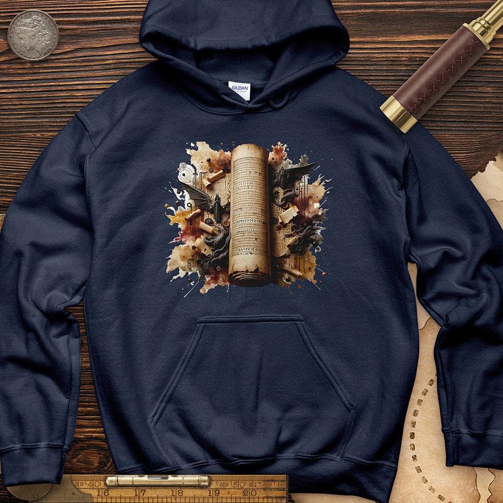 Aged Parchment Scroll Hoodie T-Shirts, Sweatshirt | ZylaModa.com (Image 3)