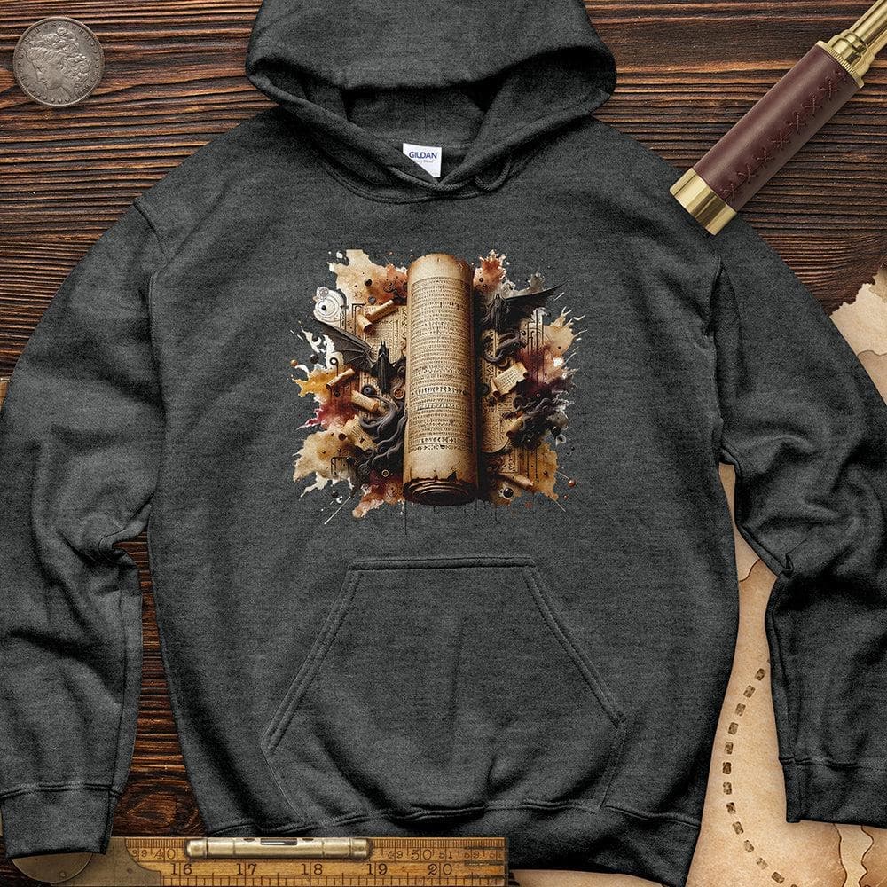 Aged Parchment Scroll Hoodie T-Shirts, Sweatshirt | ZylaModa.com (Image 1)