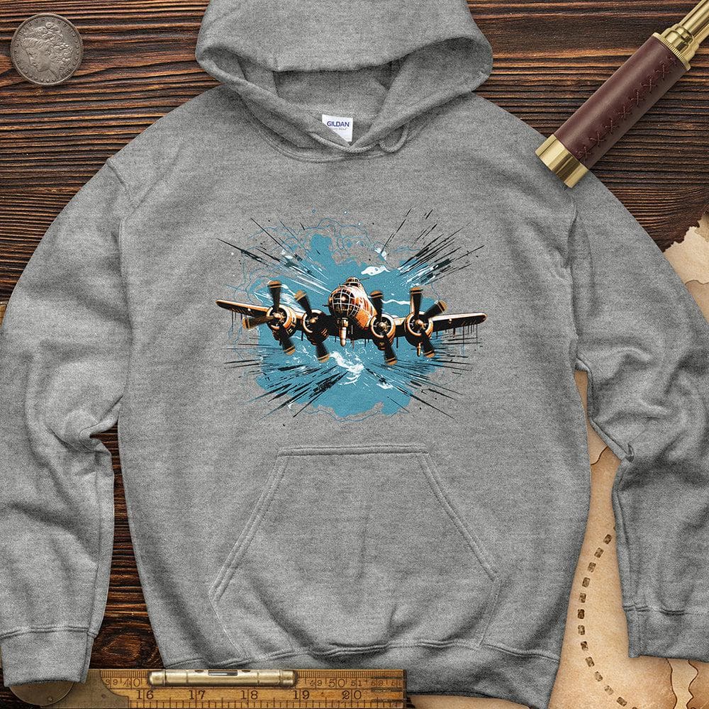 Airplane Flying Hoodie T-Shirts, Sweatshirt | ZylaModa.com (Image 3)