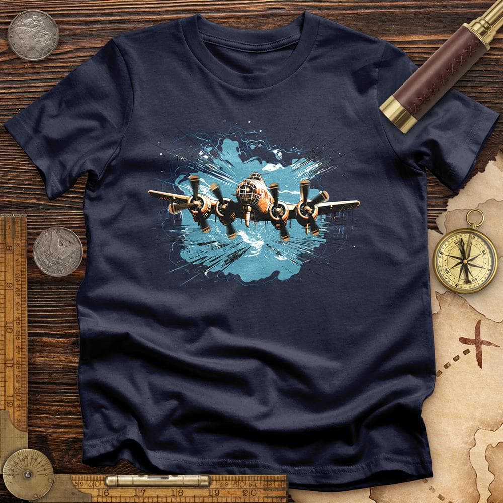 Airplane Flying T-Shirt Hoodie, Sweatshirt | ZylaModa.com (Image 2)