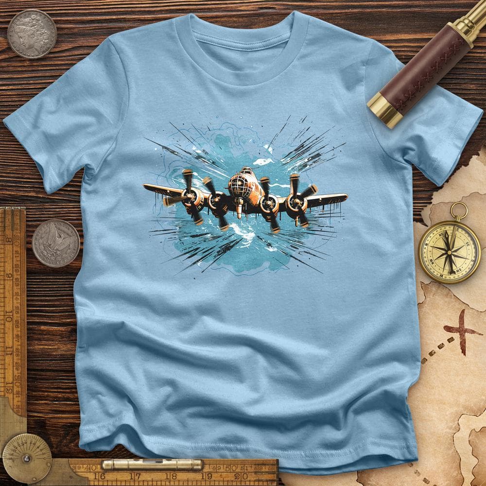 Airplane Flying T-Shirt Hoodie, Sweatshirt | ZylaModa.com (Image 5)