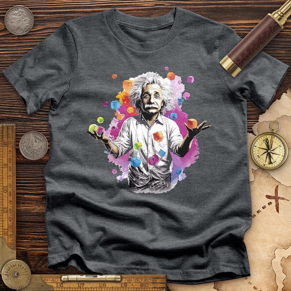 Albert Play With Cubes Premium QualityTee T-Shirts, Hoodie, Sweatshirt | ZylaModa.com (Image 4)