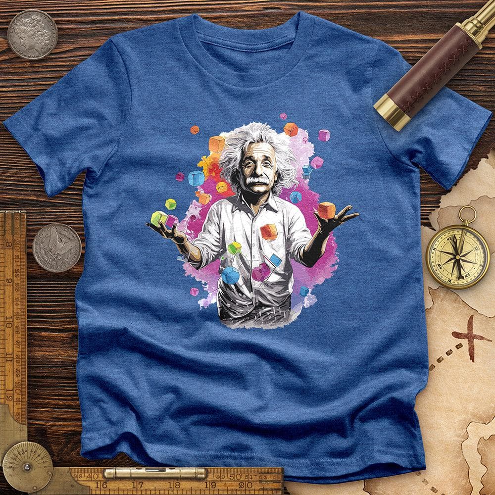 Albert Play With Cubes Premium QualityTee T-Shirts, Hoodie, Sweatshirt | ZylaModa.com (Image 1)